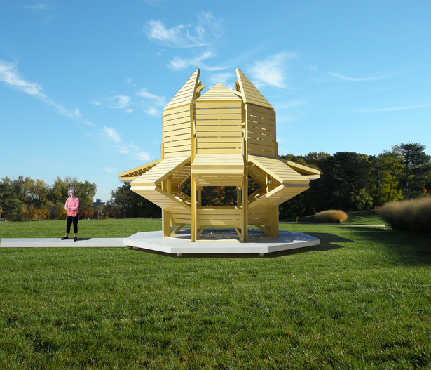 The Shape Shifting Pavilion | Michael Jantzen | Archello