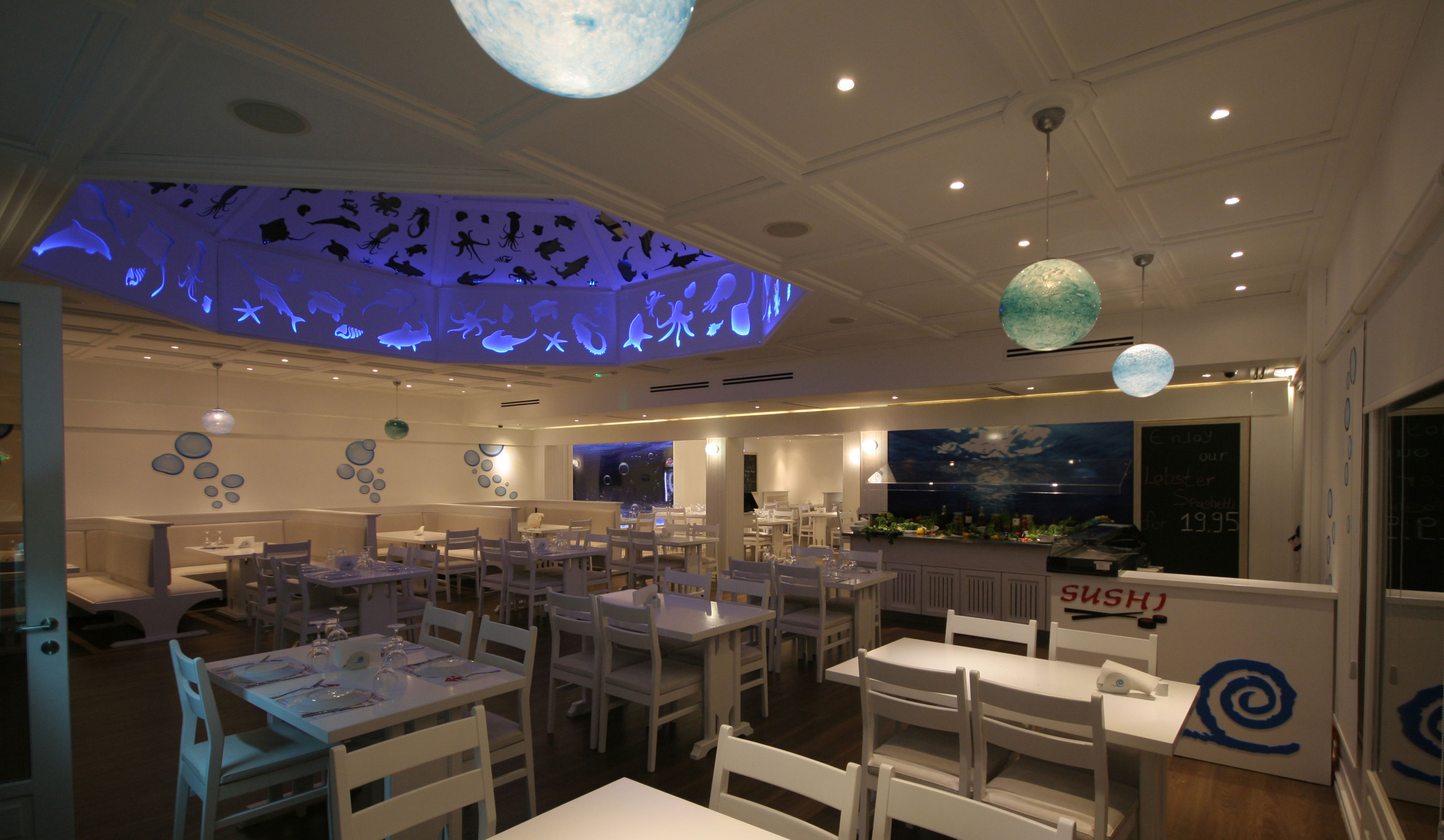 Mediterranean Restaurant Something Fishy Limassol 2011 Happyants Archello