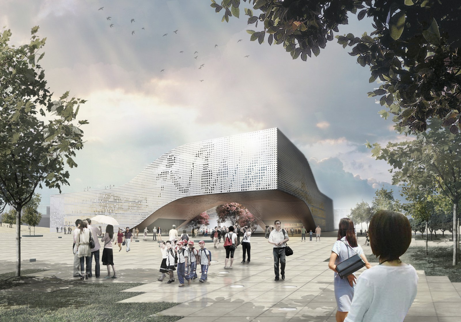 DQZ Culture Center | HAO (Holm Architecture Office) | Archello