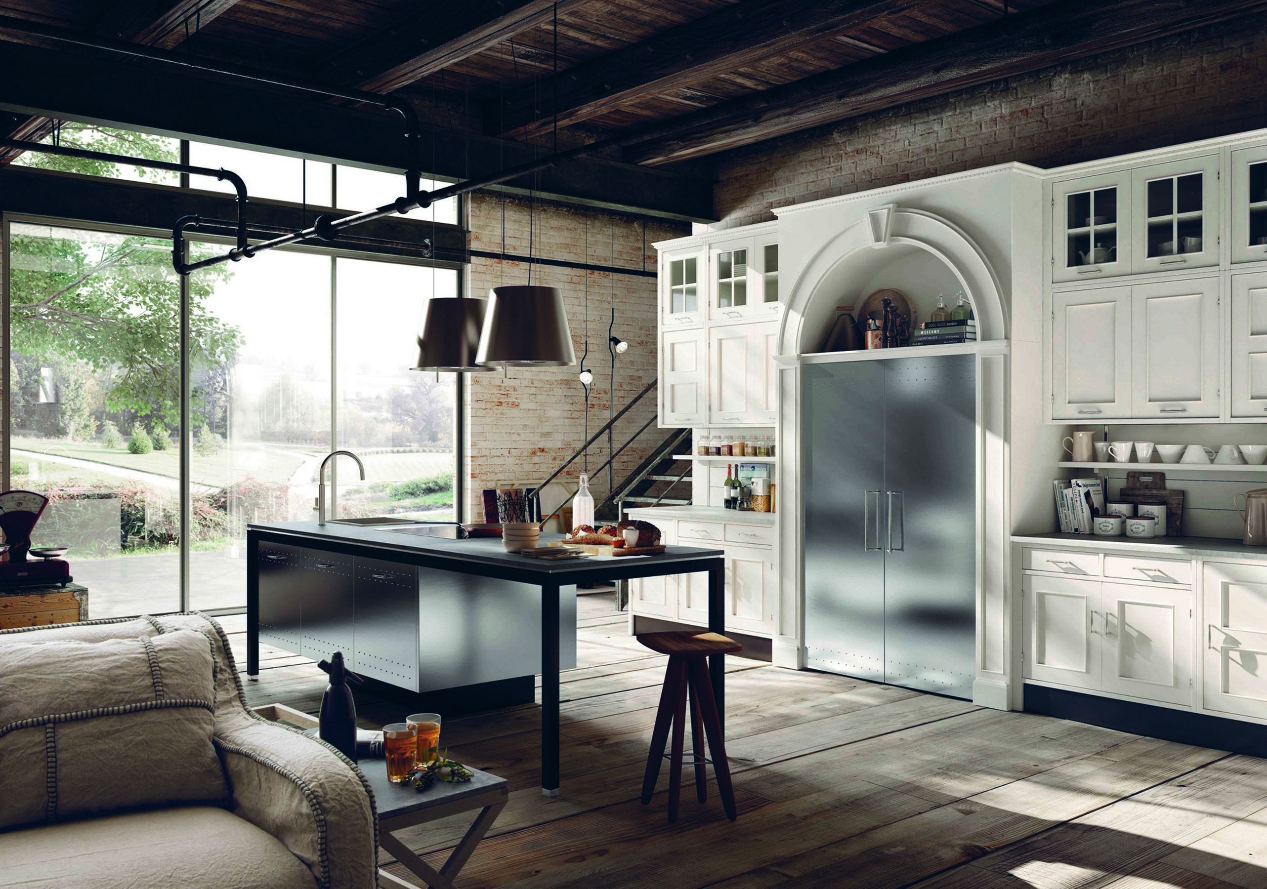 "Loft style" kitchen