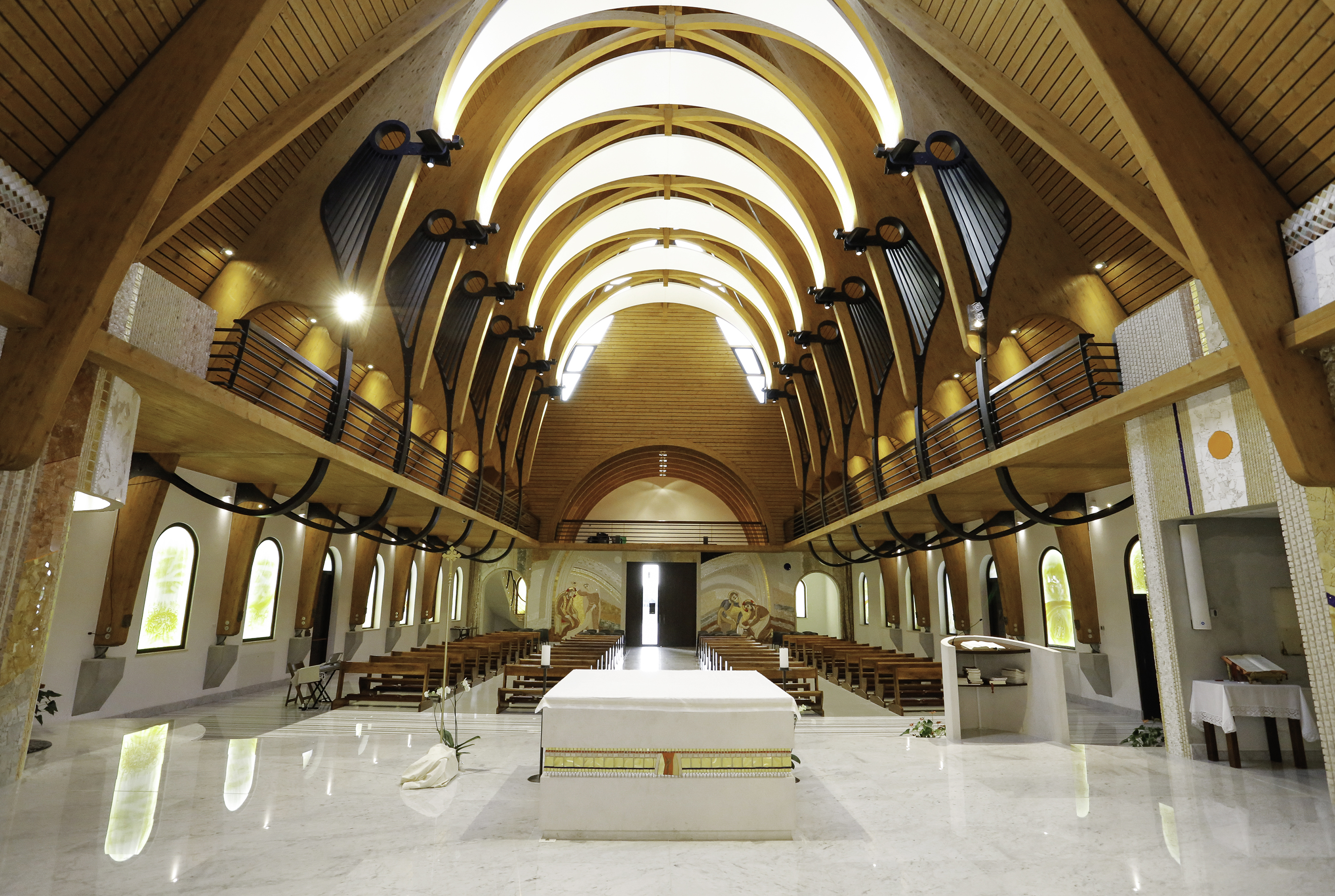 The Church of the Order of Discalced Carmelites Bee Architects Archello