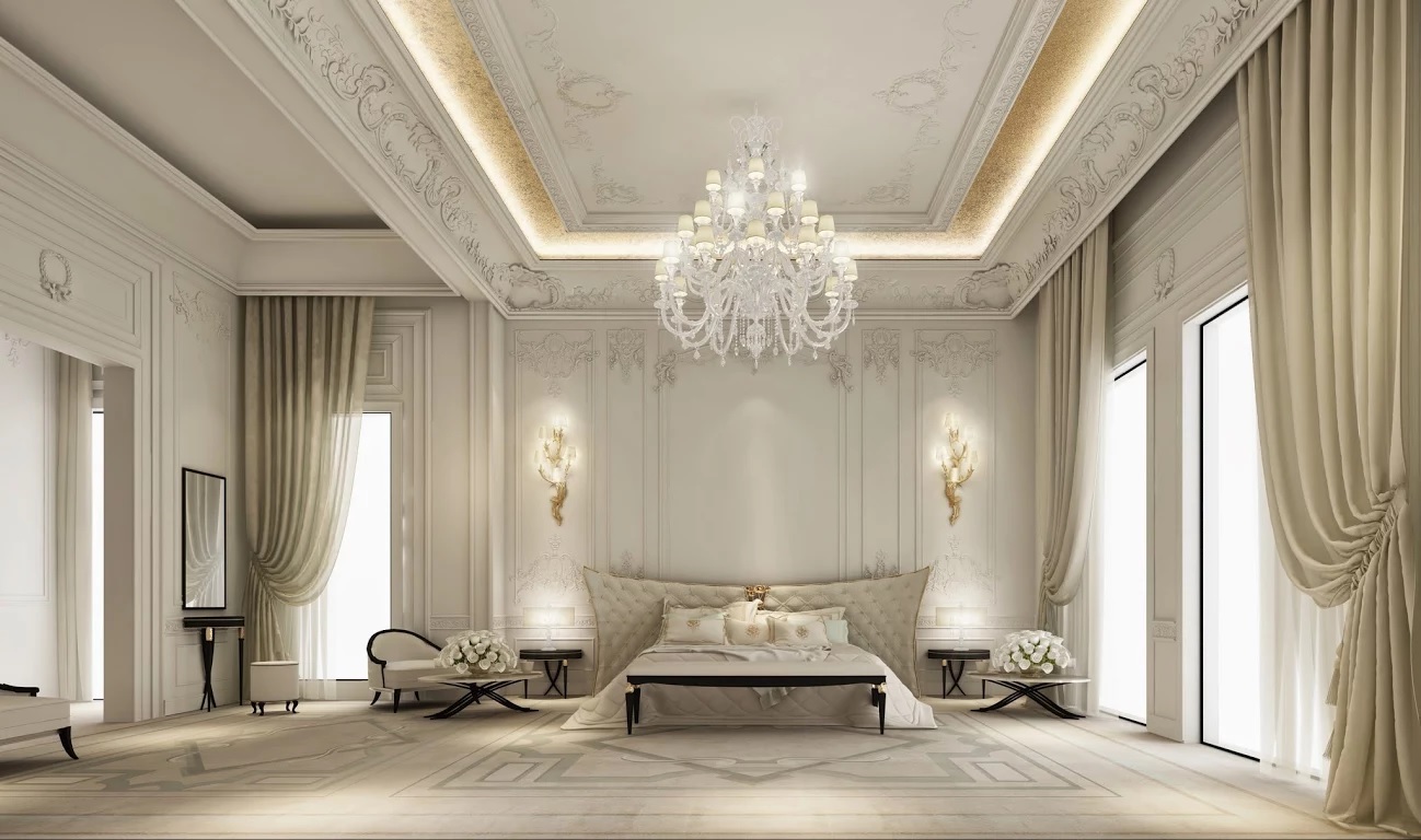 Majestic Bedroom Interior by IONS DESIGN | Archello