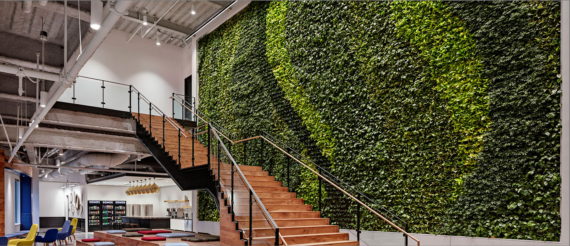 VERSA WALL® modular interior living wall system by Gsky