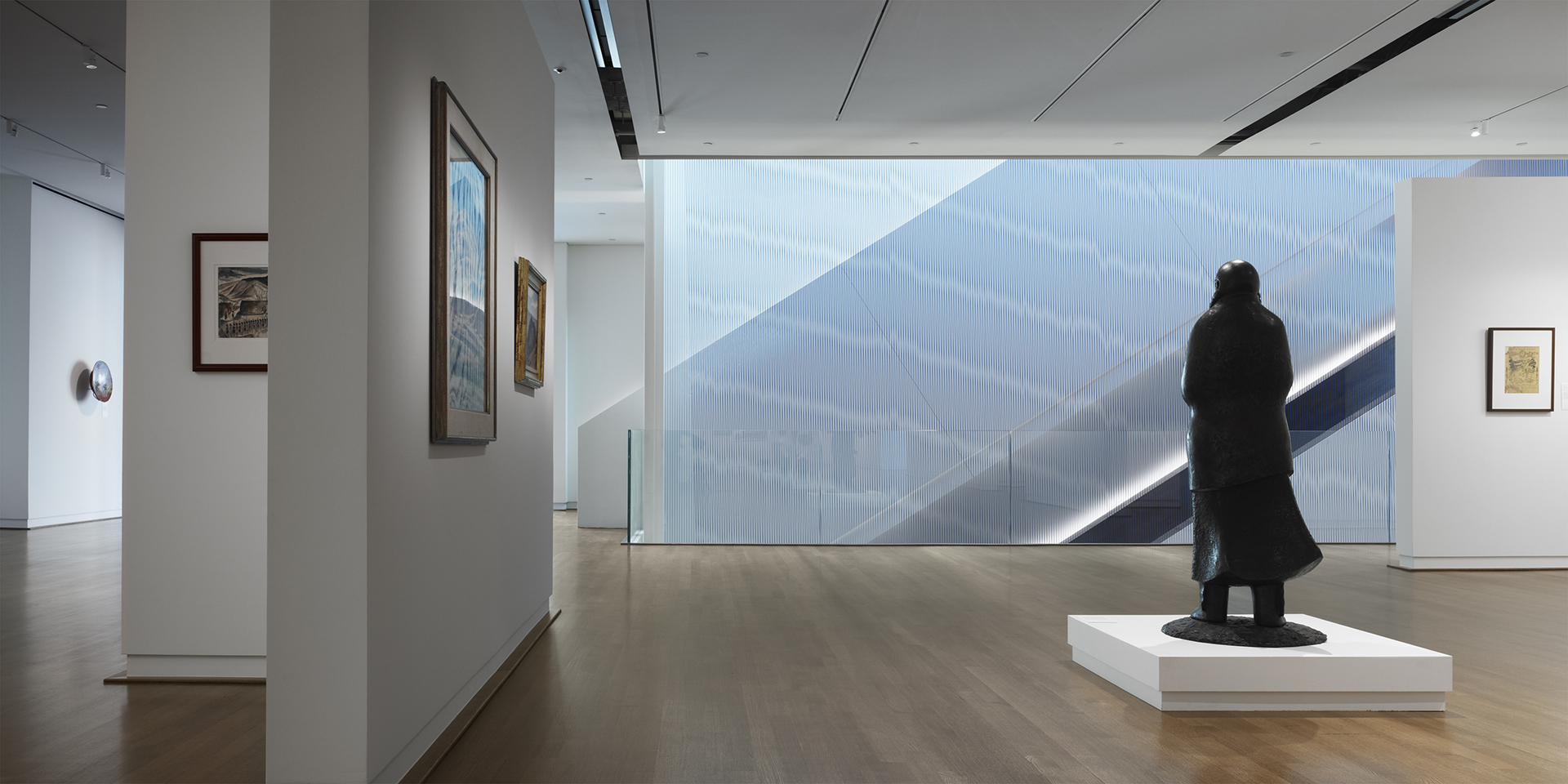 Gallery of Fred Jones Jr. Museum of Art, The Stuart Wing and Adkins