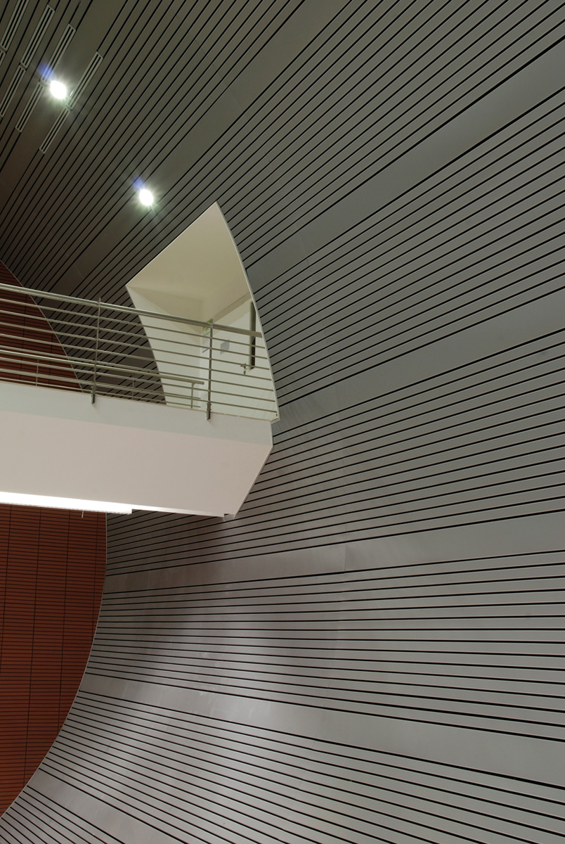 Curved Metal Ceilings Interior By Hunter Douglas Architectural