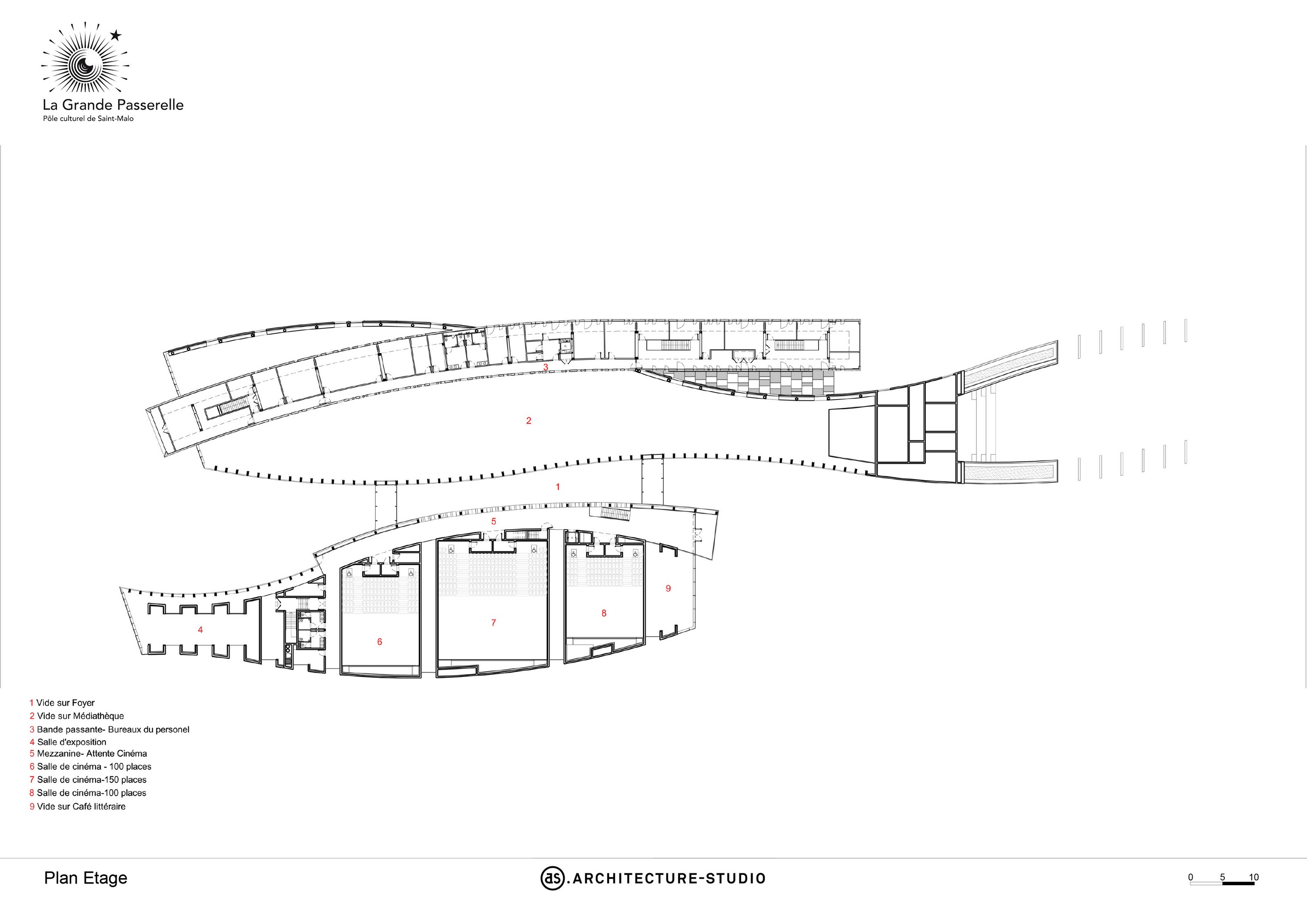 Gallery of La Grande Passerelle - Saint-Malo Cultural Hub 