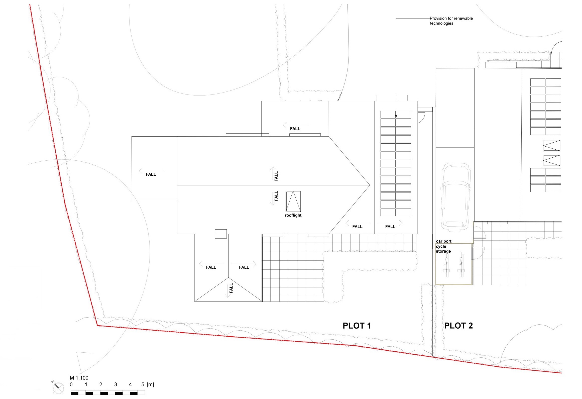 Plot I Roof Plan