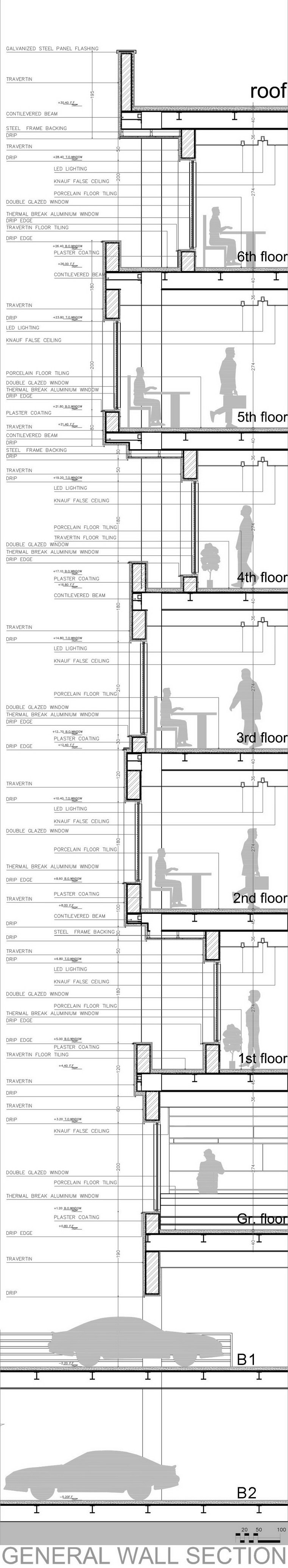 Wall section