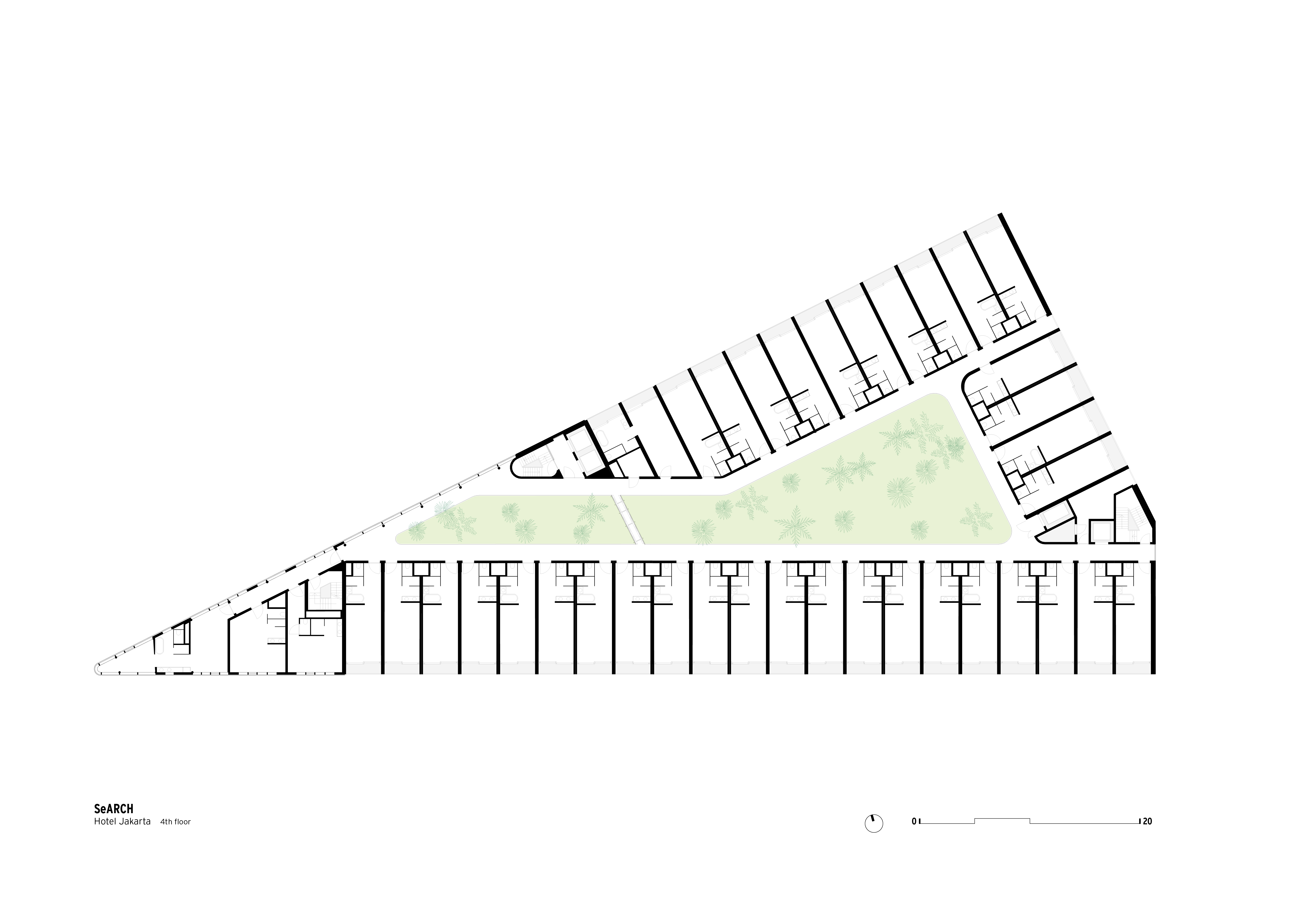 Plan 4th floor
