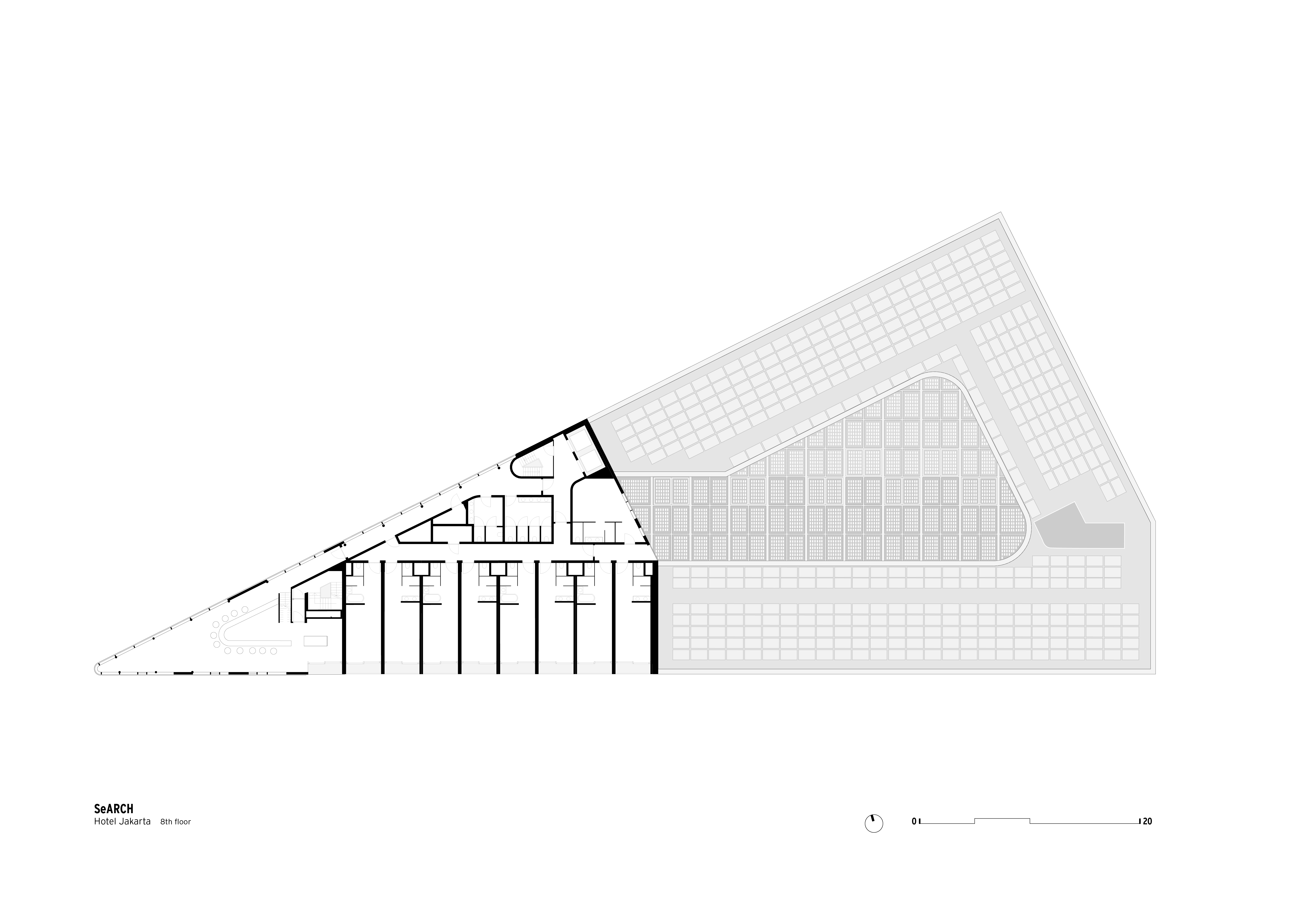 Plan 8th floor