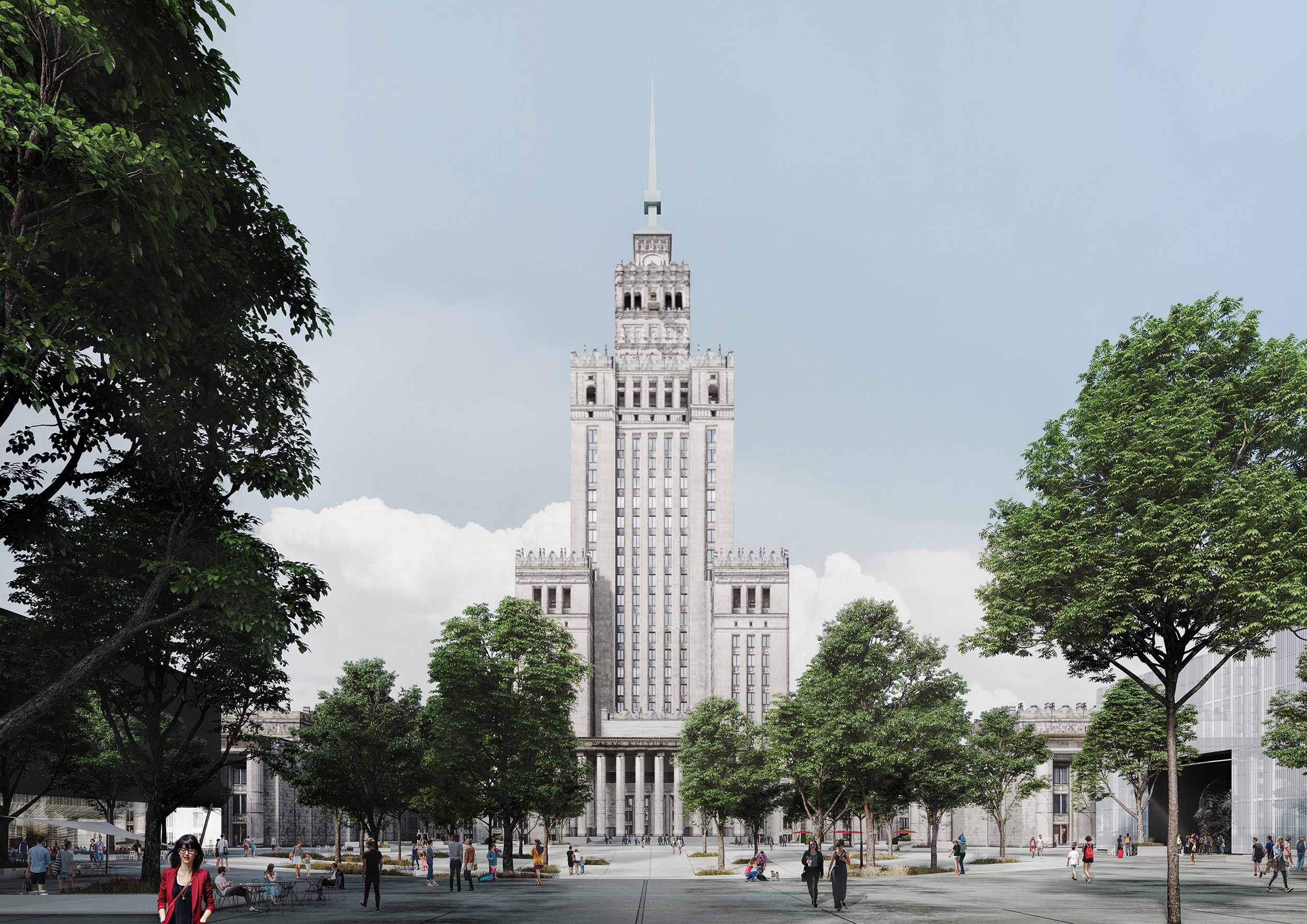 Day view of Central Square
