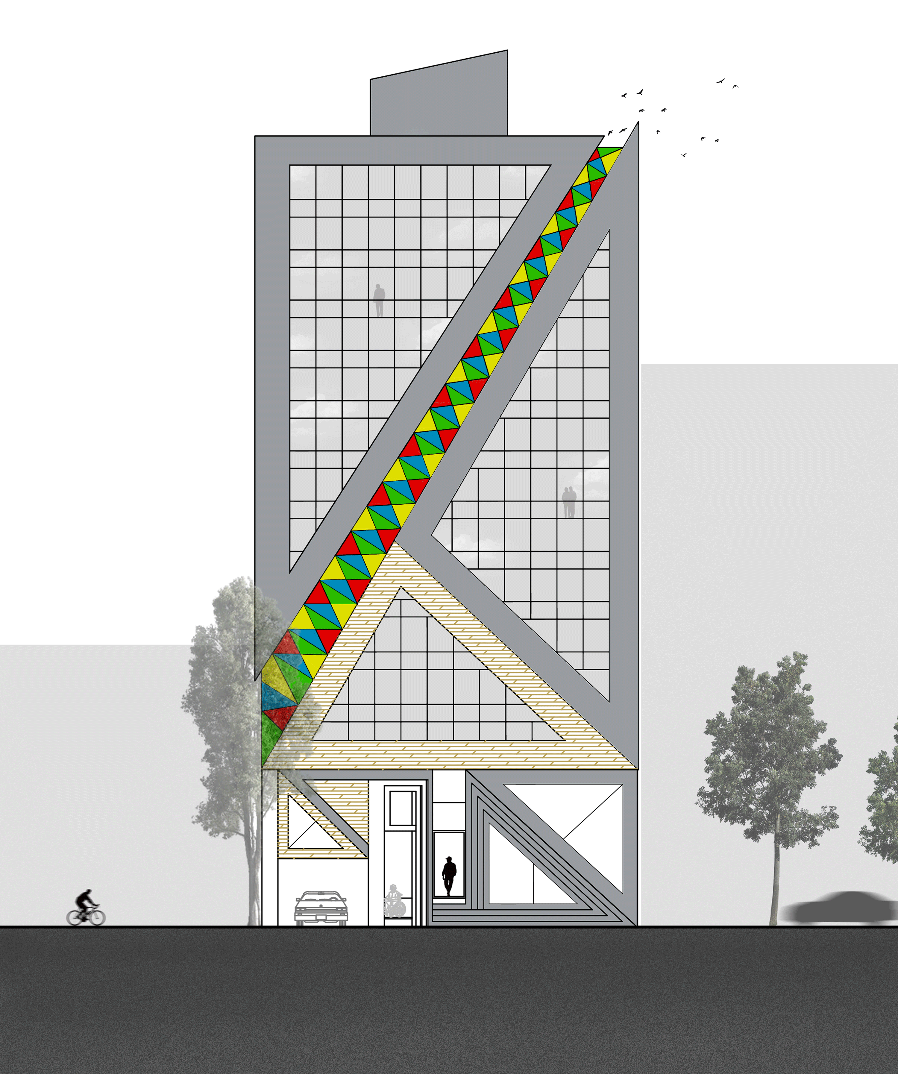 Six floor plan