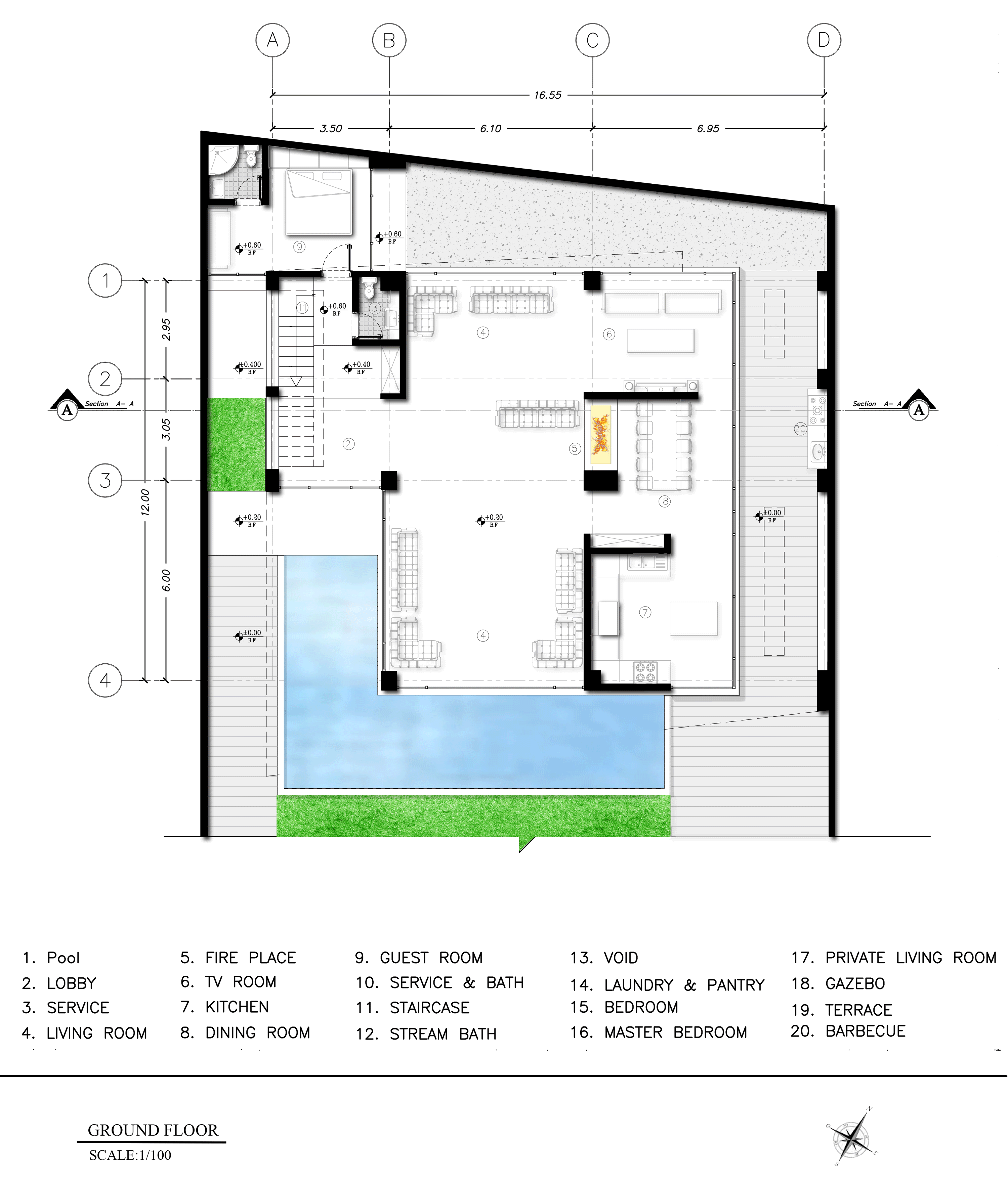 Section A-A