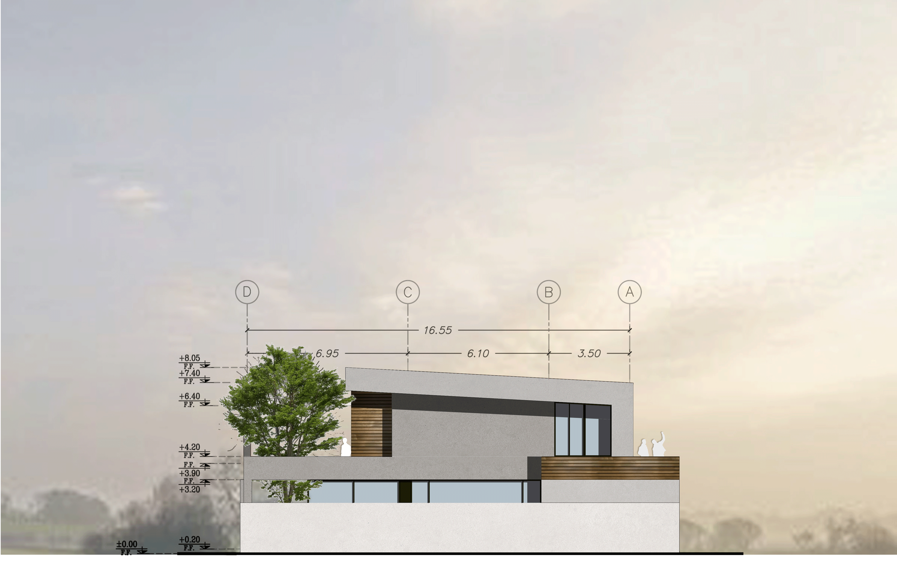 East elevation