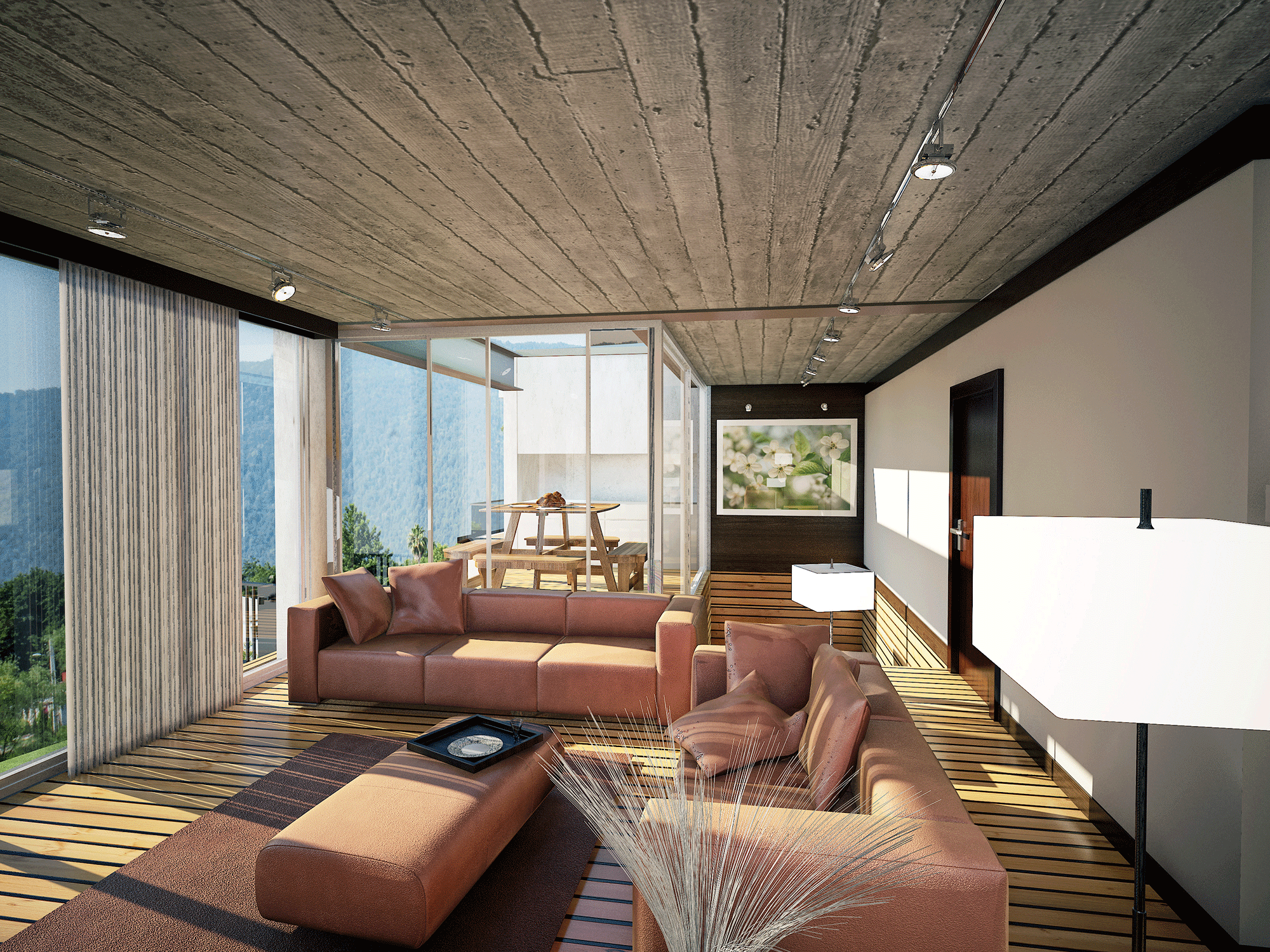 Bridge House interior
