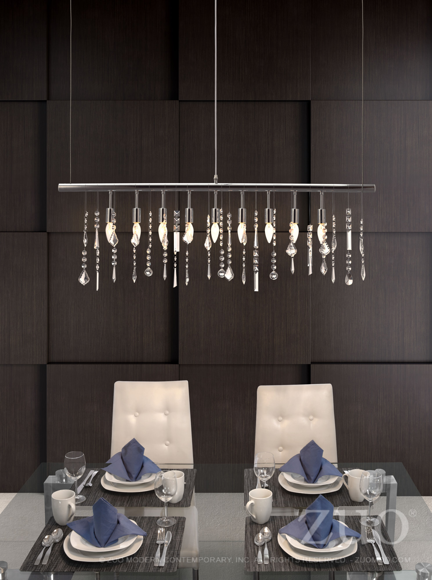 50029 Shooting Stars Ceiling Lamp By Zuo Modern Media Photos