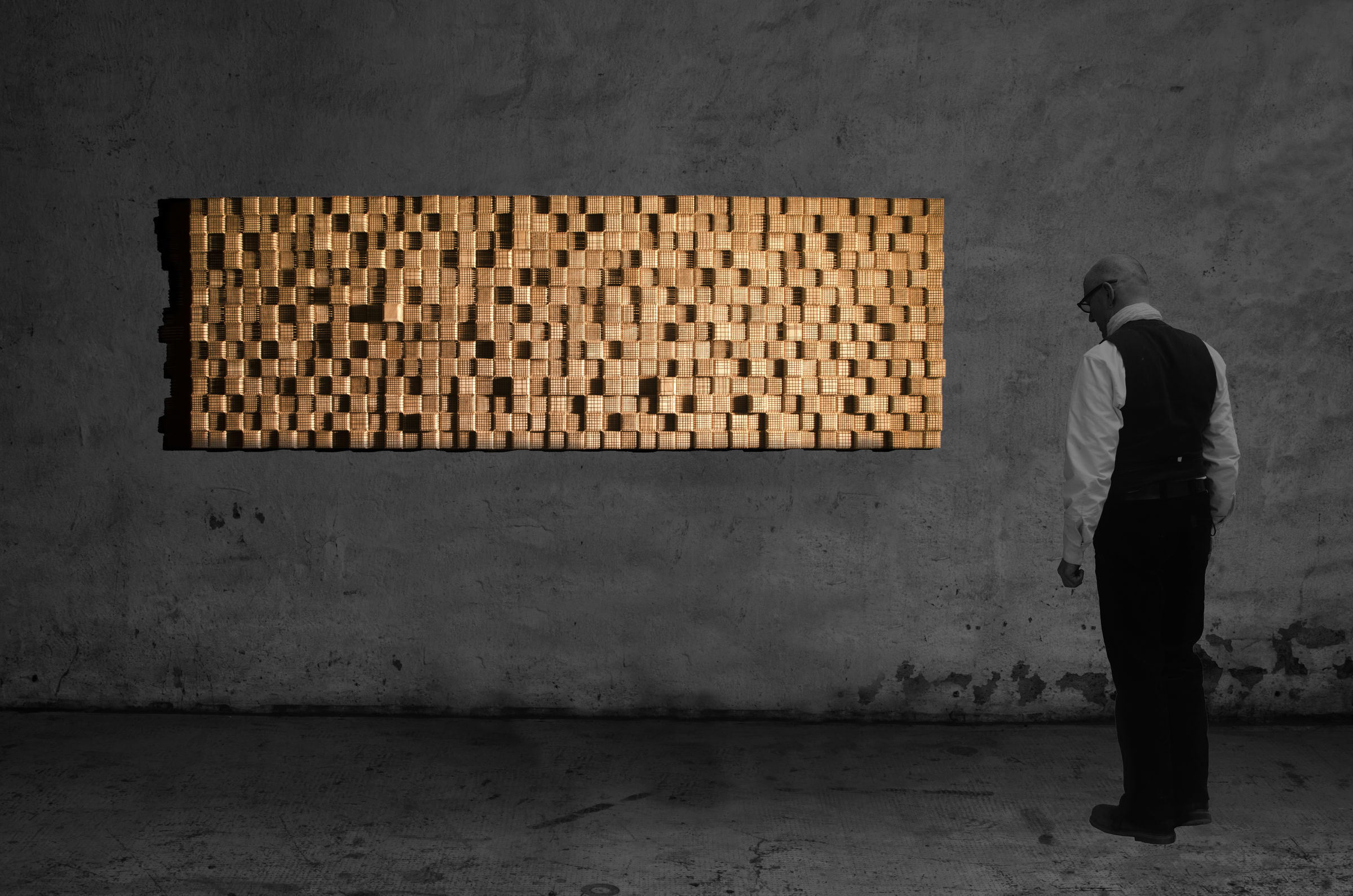 GEOMETRIC WALL SCULPTURE by GERSTENBERGER® | Archello