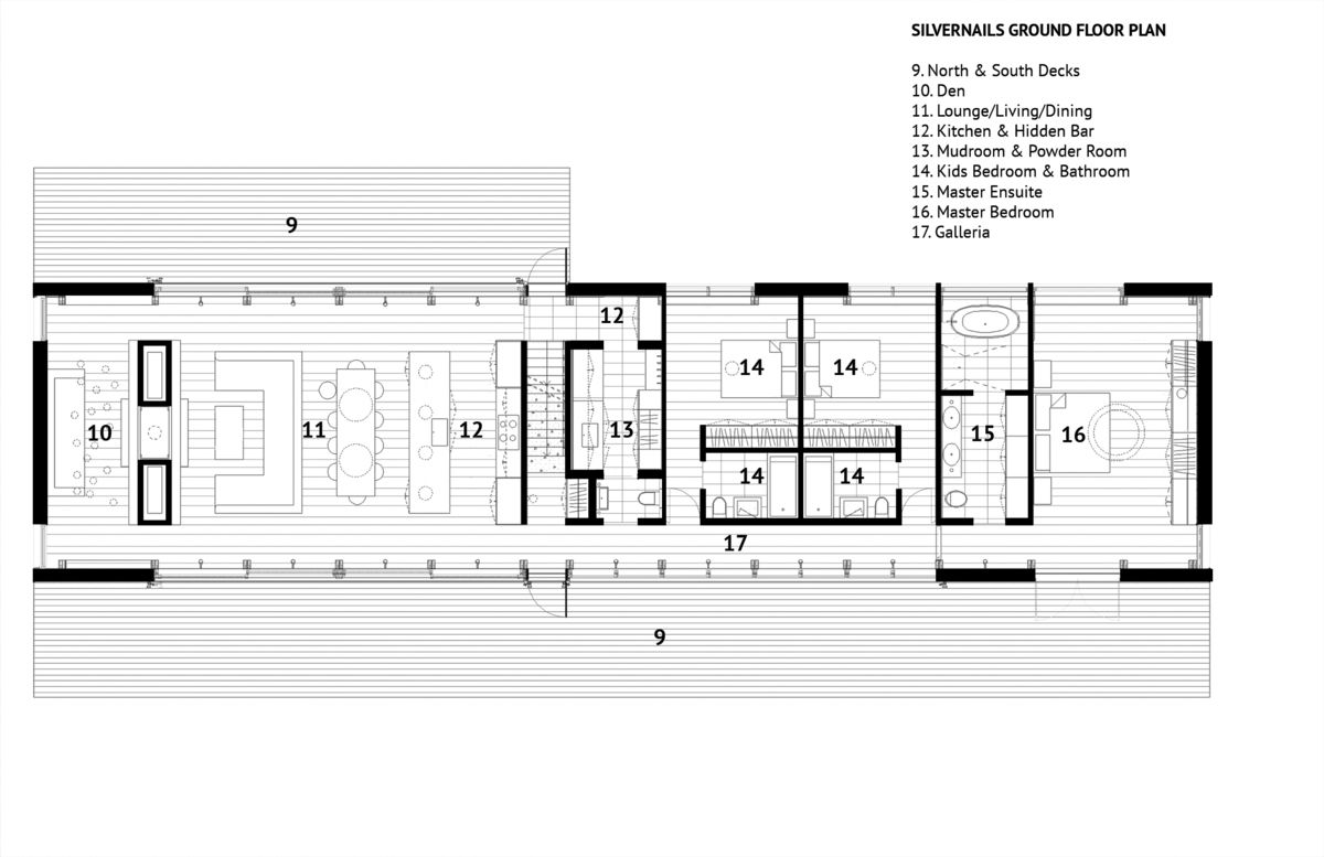 Main House Ground Floor Plan