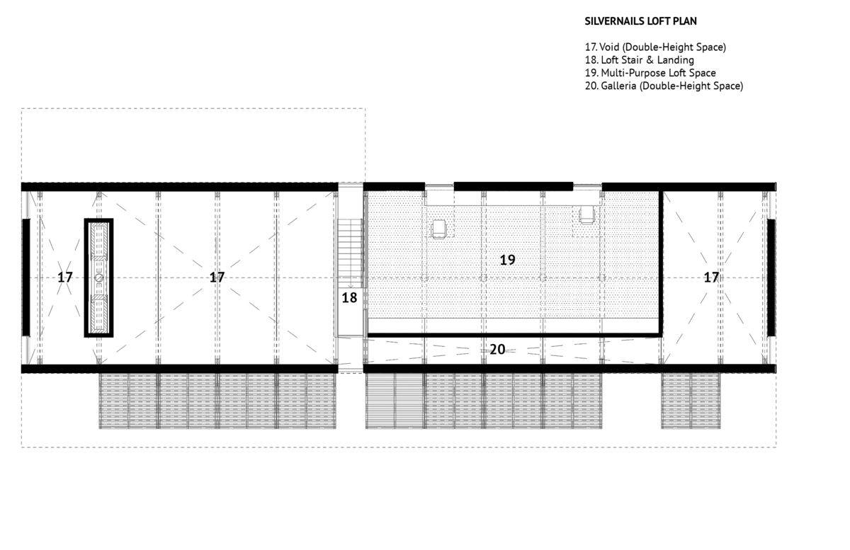 Main House Loft Floor Plan