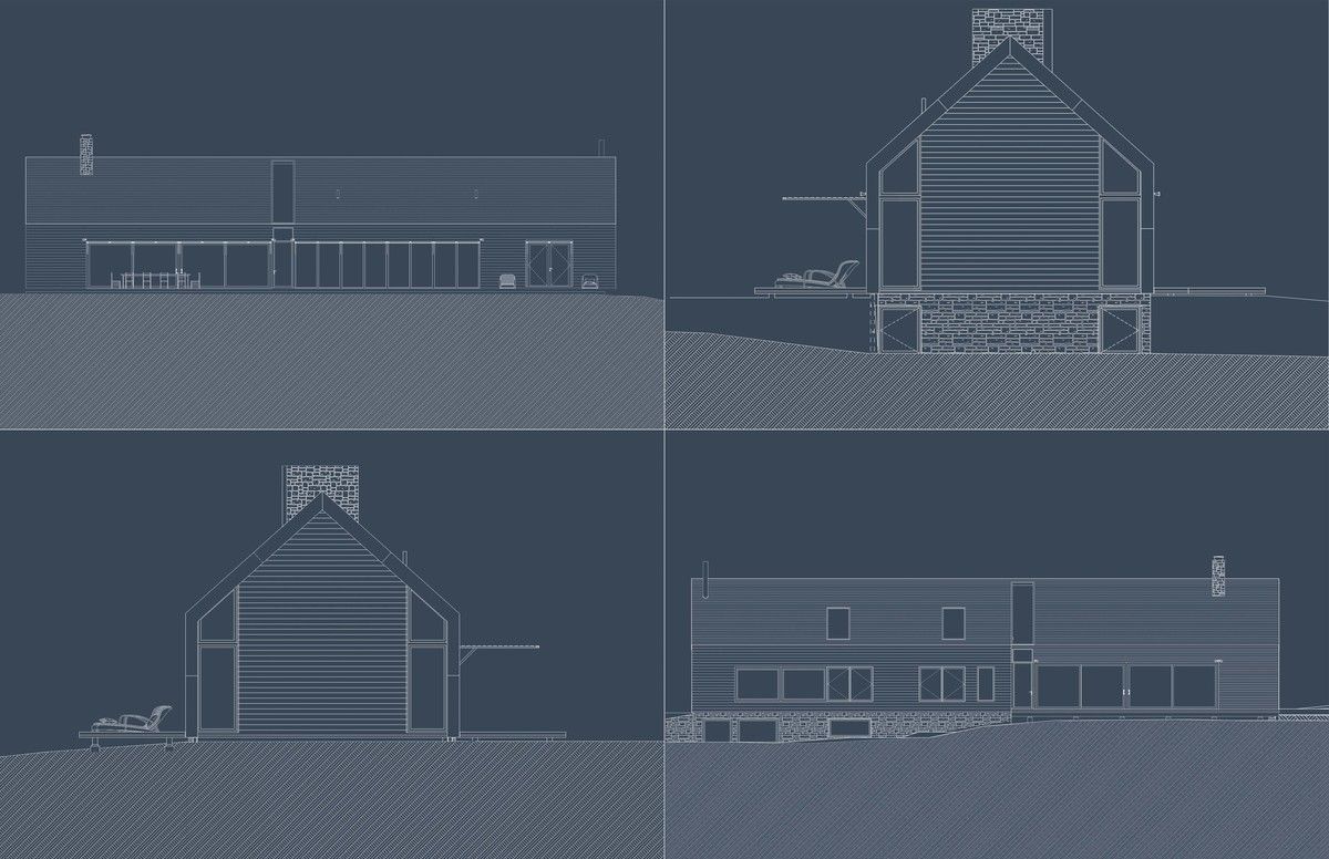 Main House Elevations