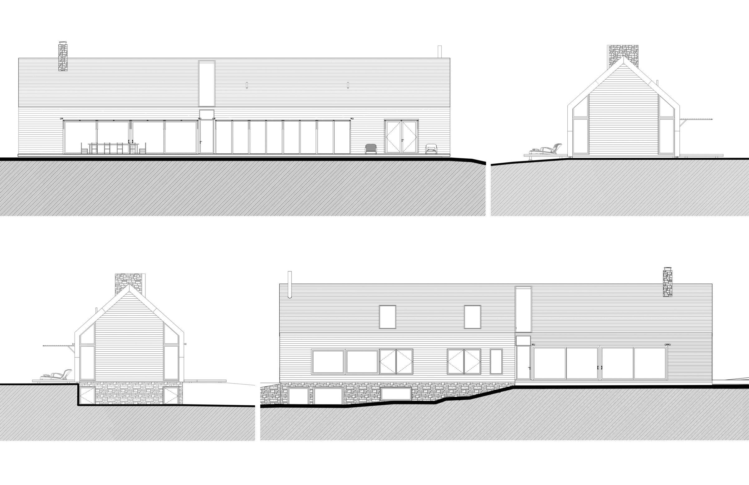 Main House Elevations