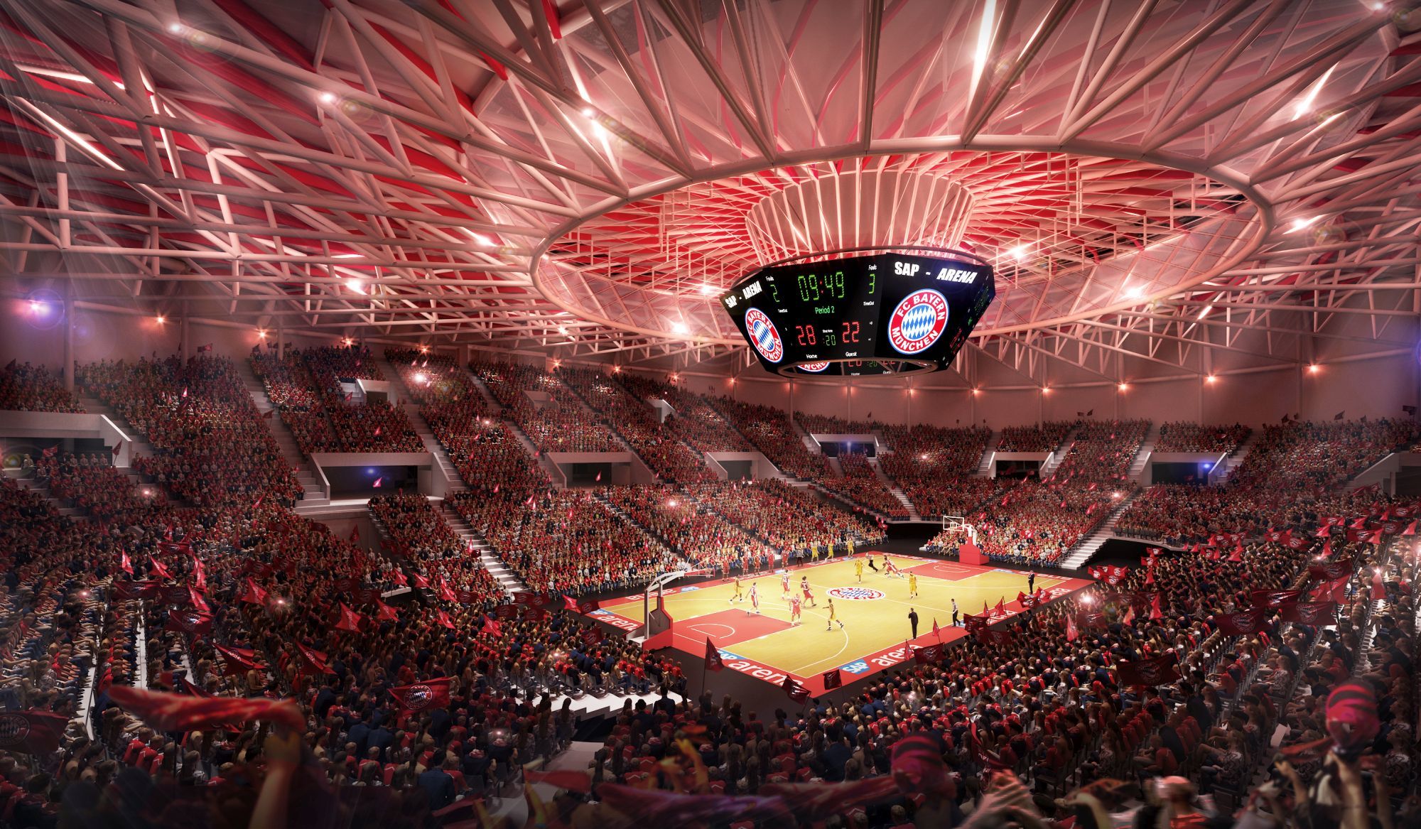 Basketball venue
