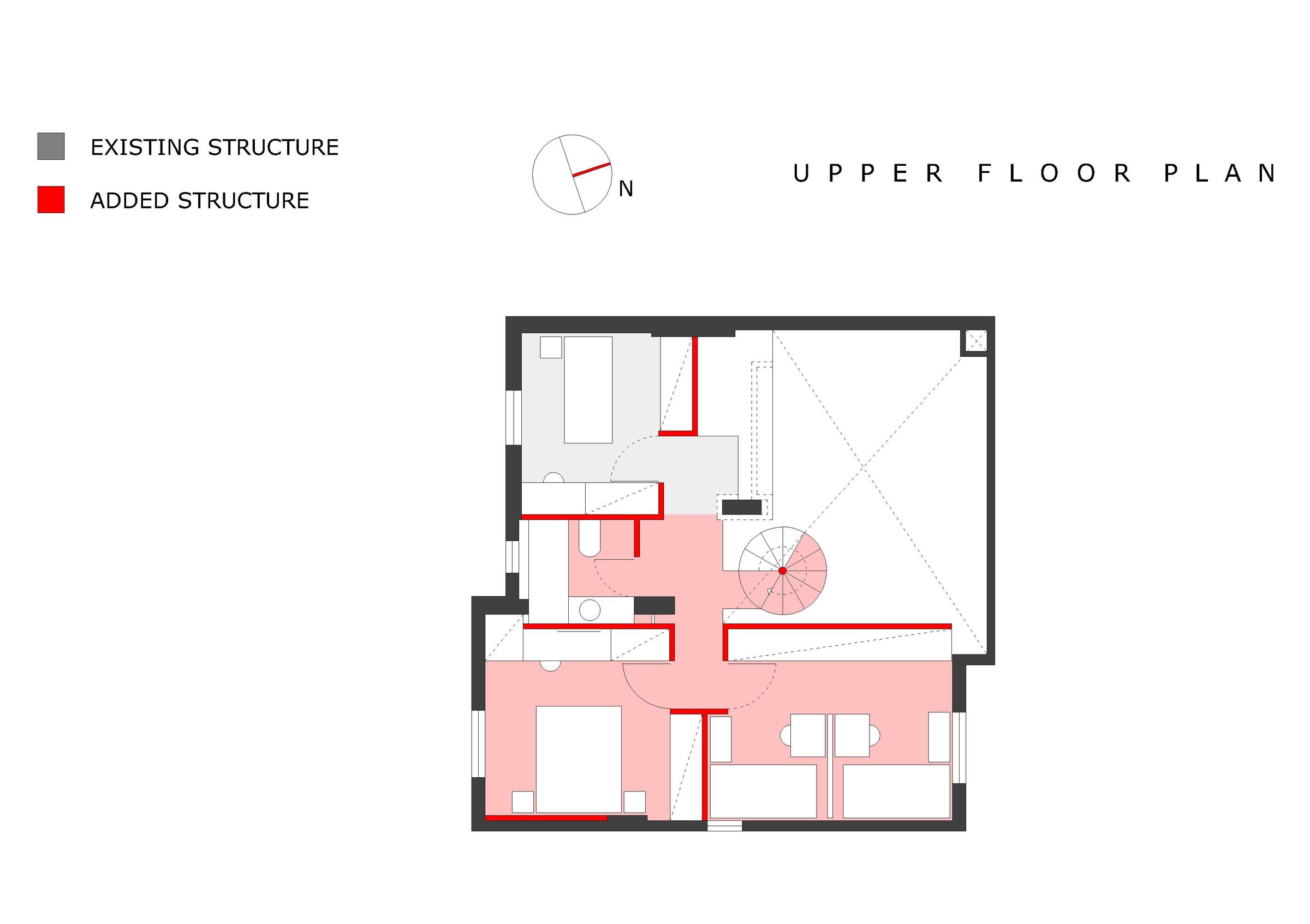 plan 2 : UPPER FLOOR