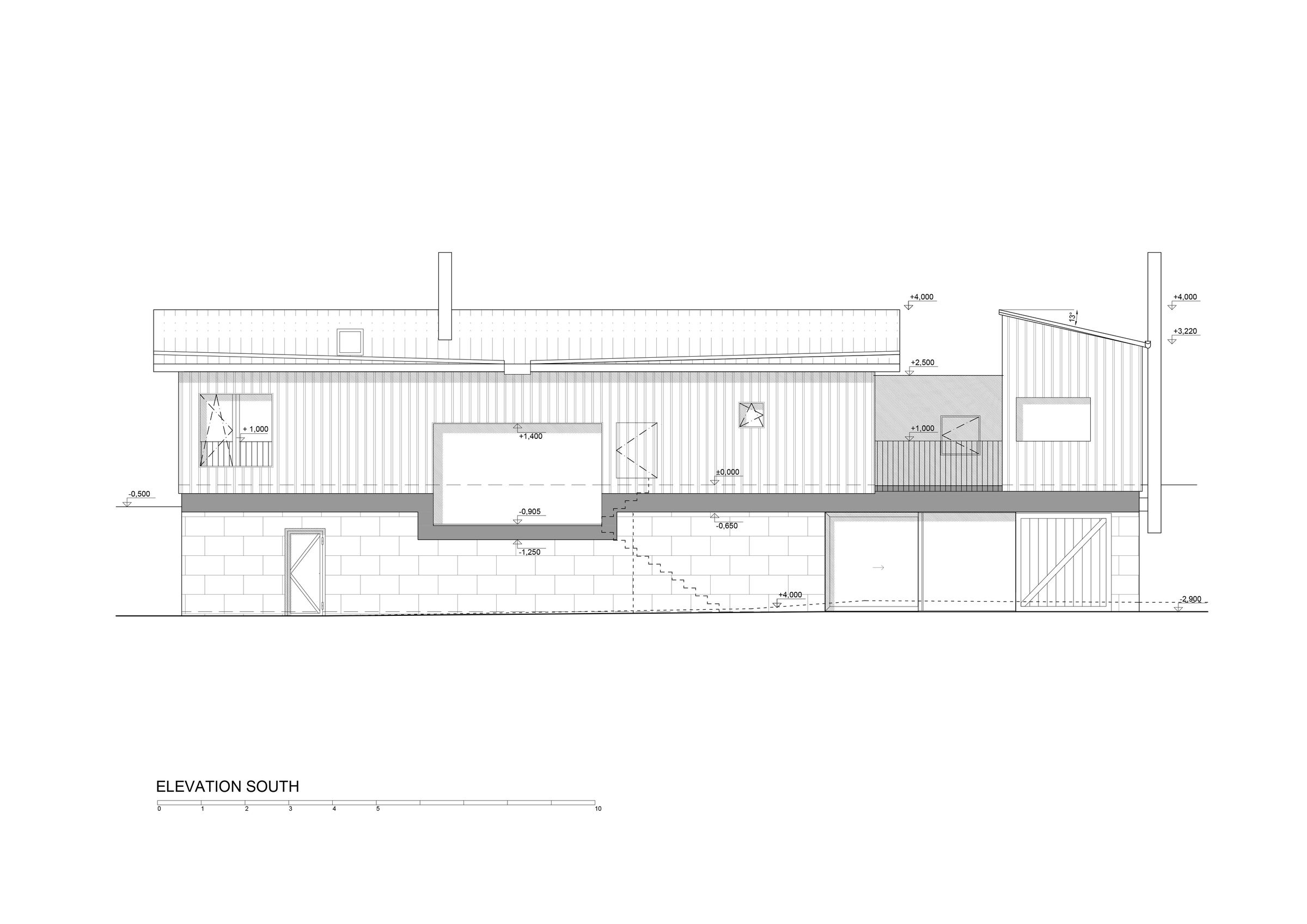 Elevation South