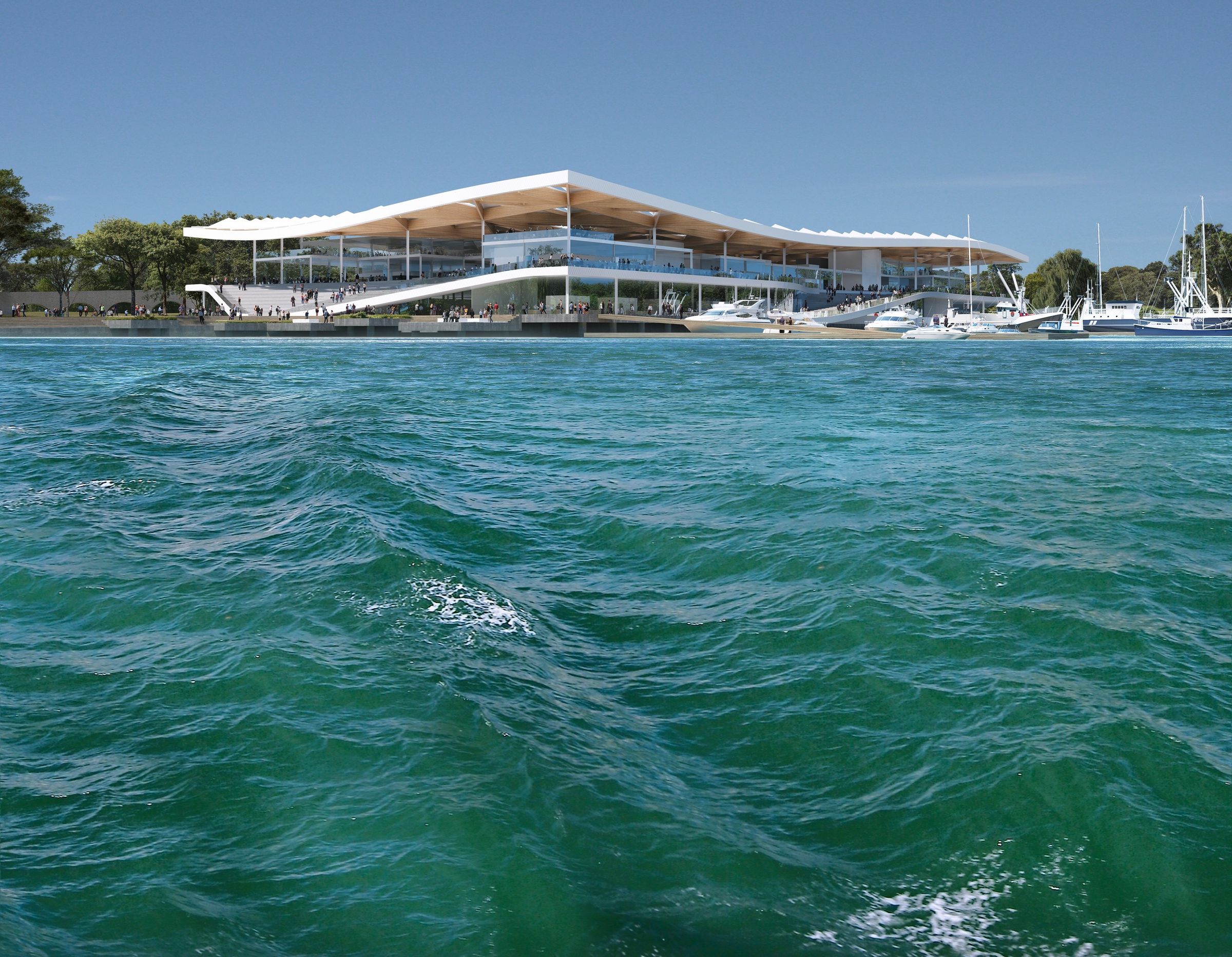 Gallery Of Sydney Fish Market 3XN Media 1