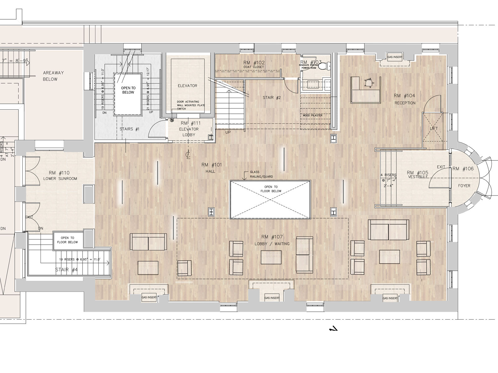 1st Level Floor Plan