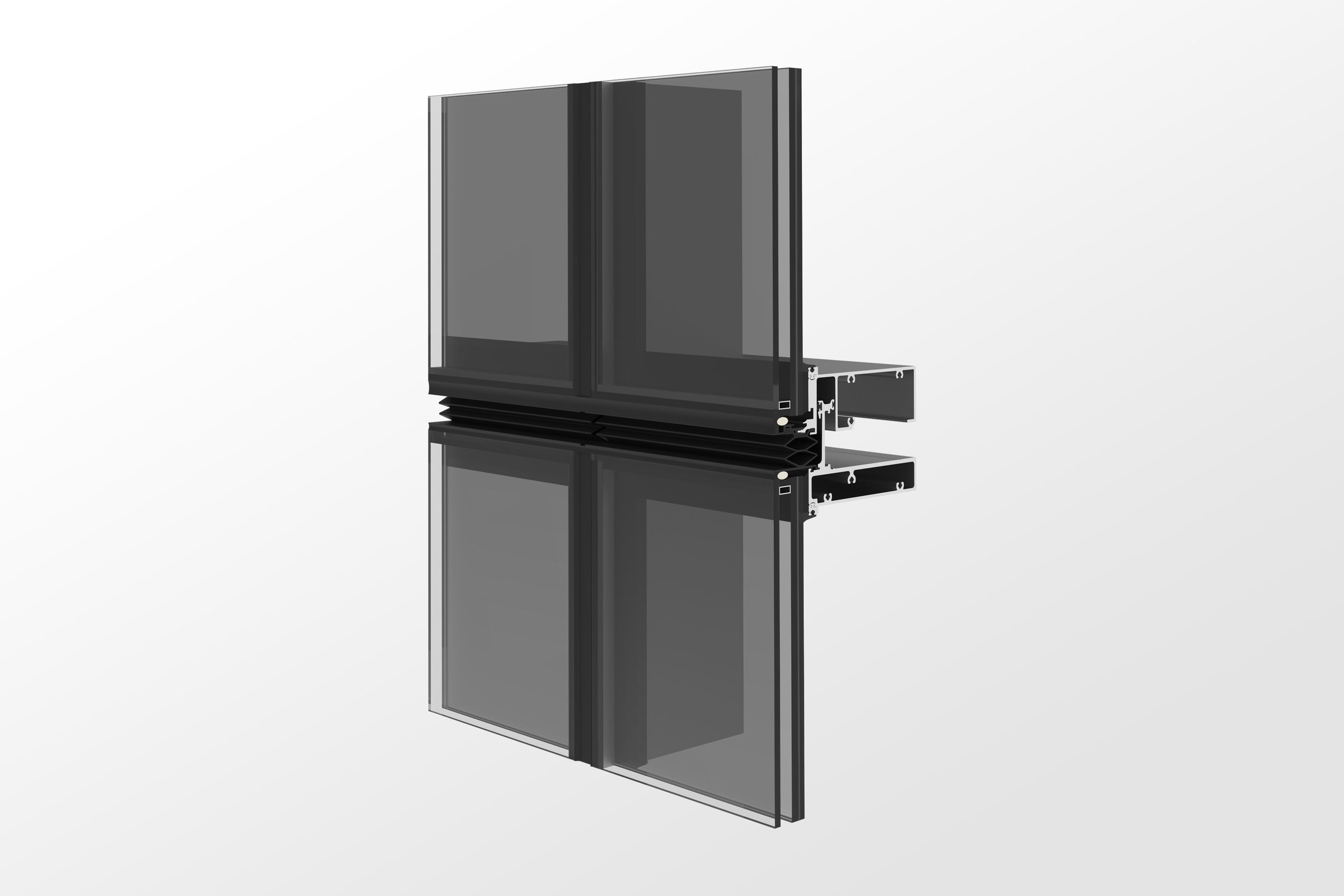 Yuw 750 Xth Impact And Blast Resistant Unitized Curtain Wall By