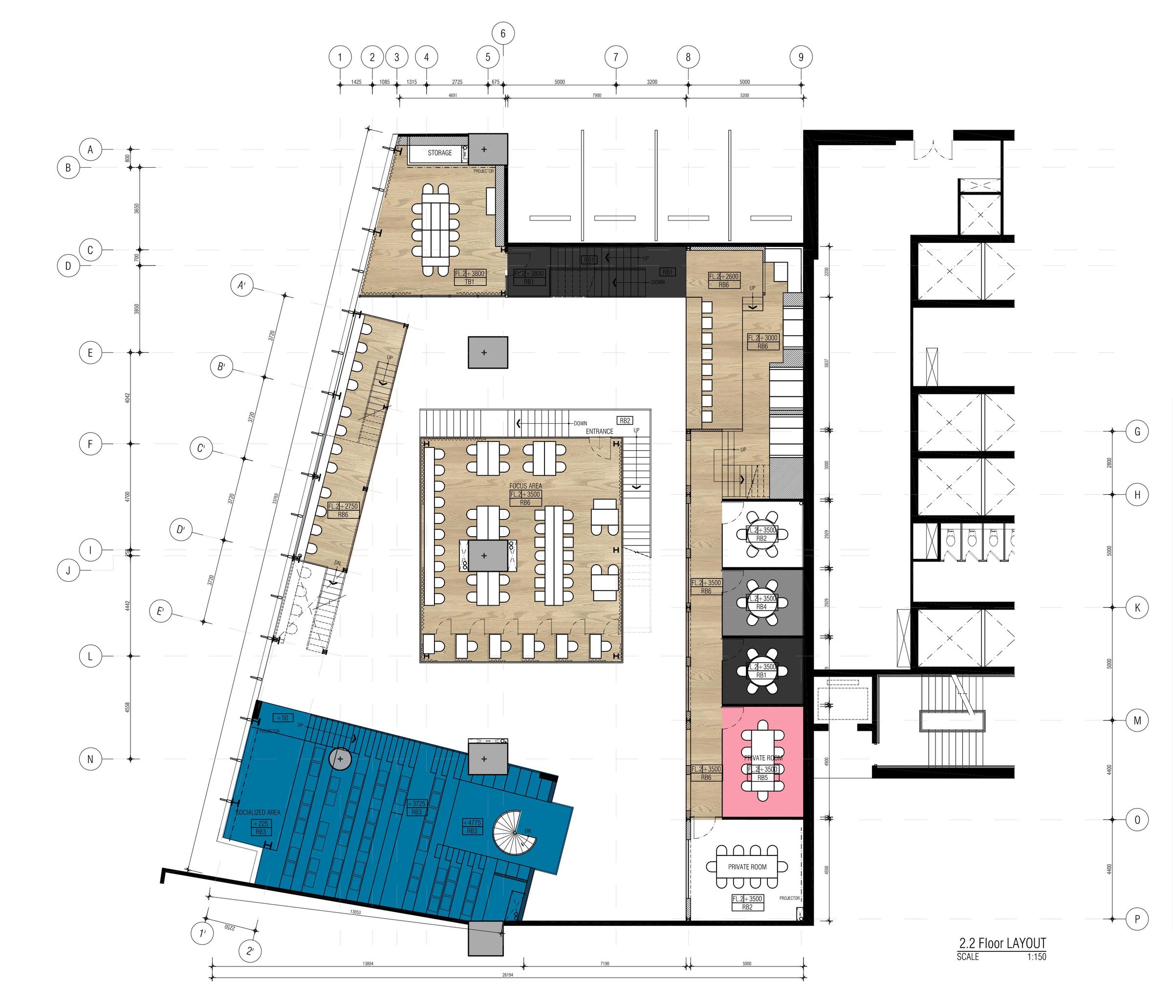 second floor layout