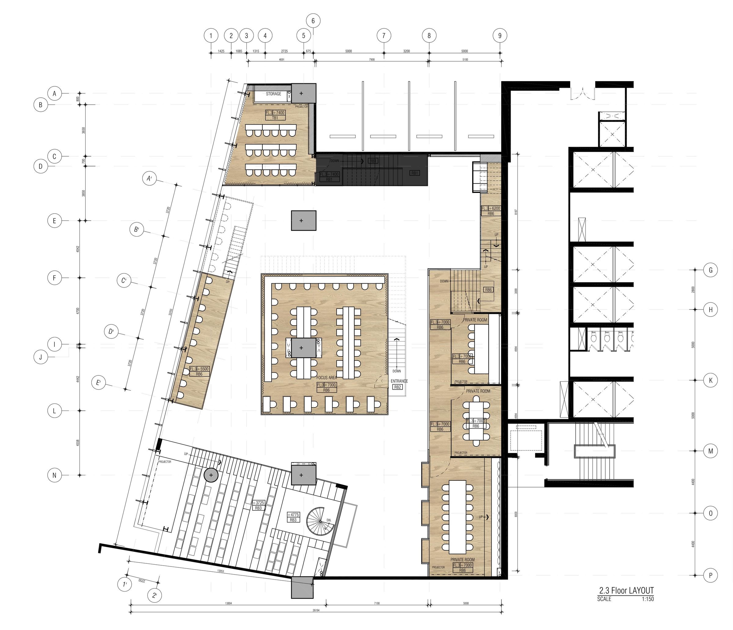 third floor layout