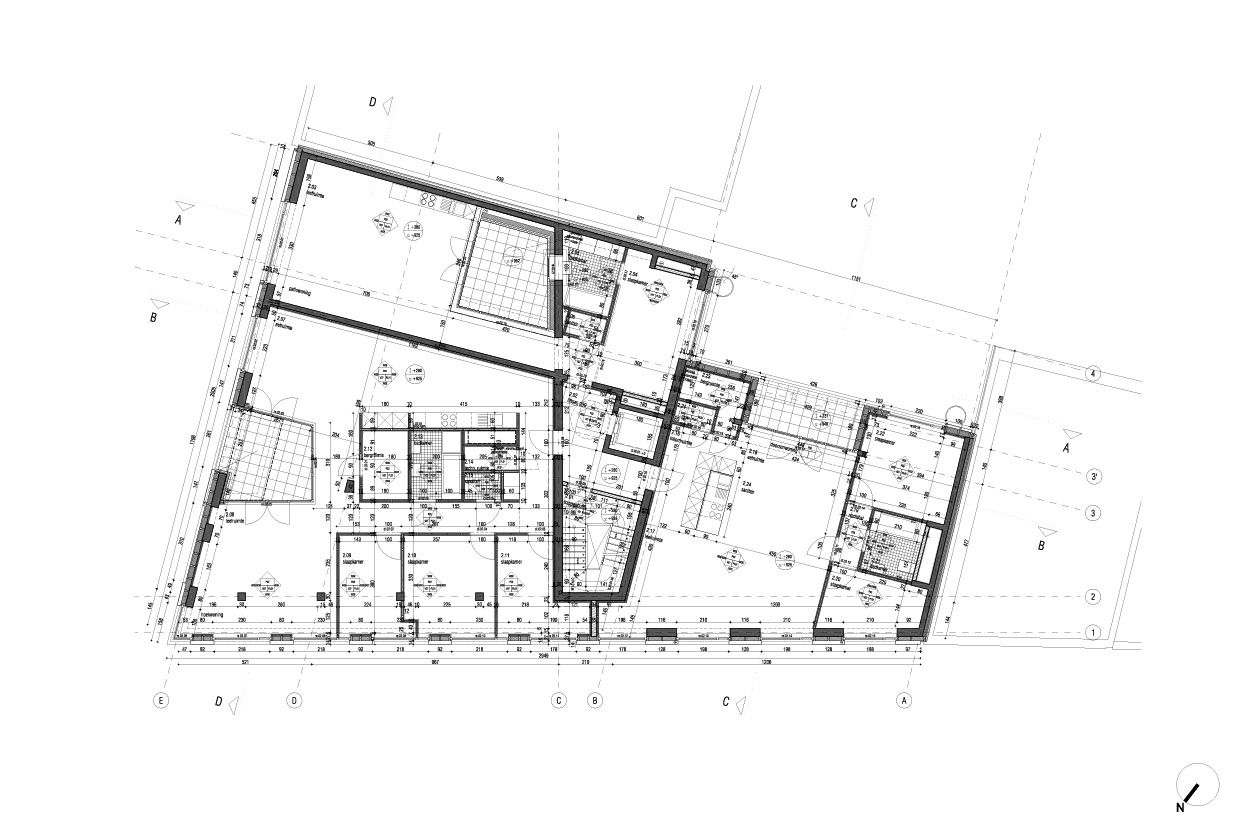 Plan Second floor