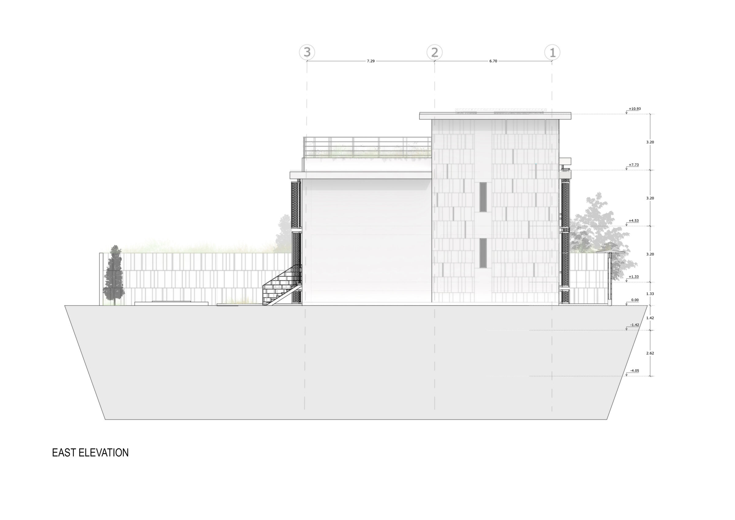 east elevation