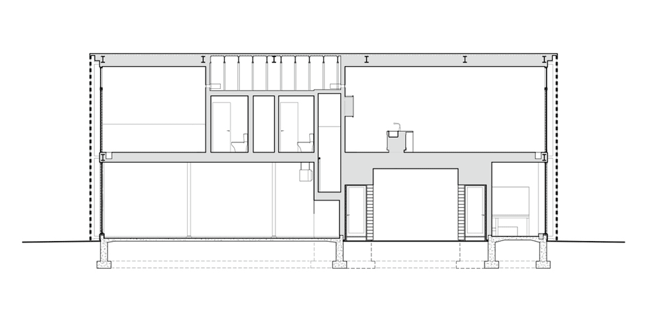 Red Barn Long Section
