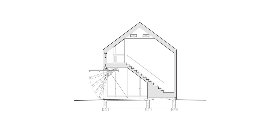 Red Barn Cross Section