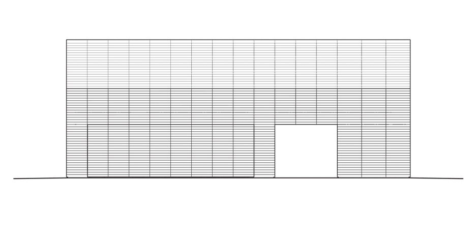 Red Barn West Elevation