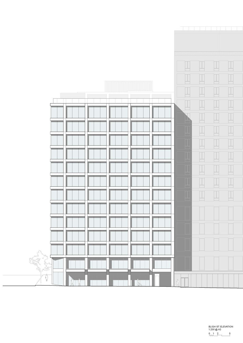Bligh Street Elevation