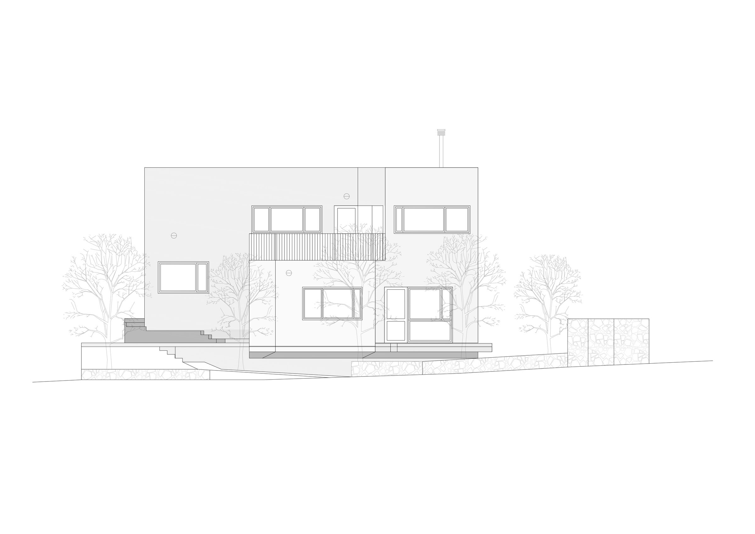 SHN Residence_North Facade