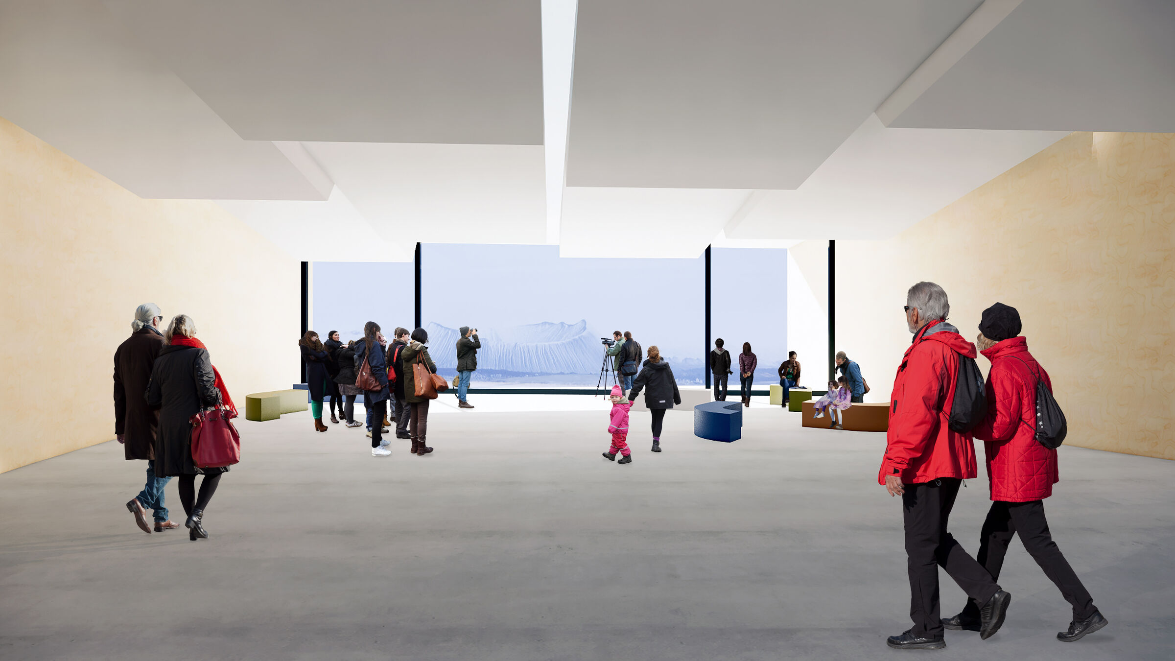 ONE OF THE MULTI-PURPOSE SPACE WITH OVER LOOKING VIEW TO THE FAMOUS VOLCANO