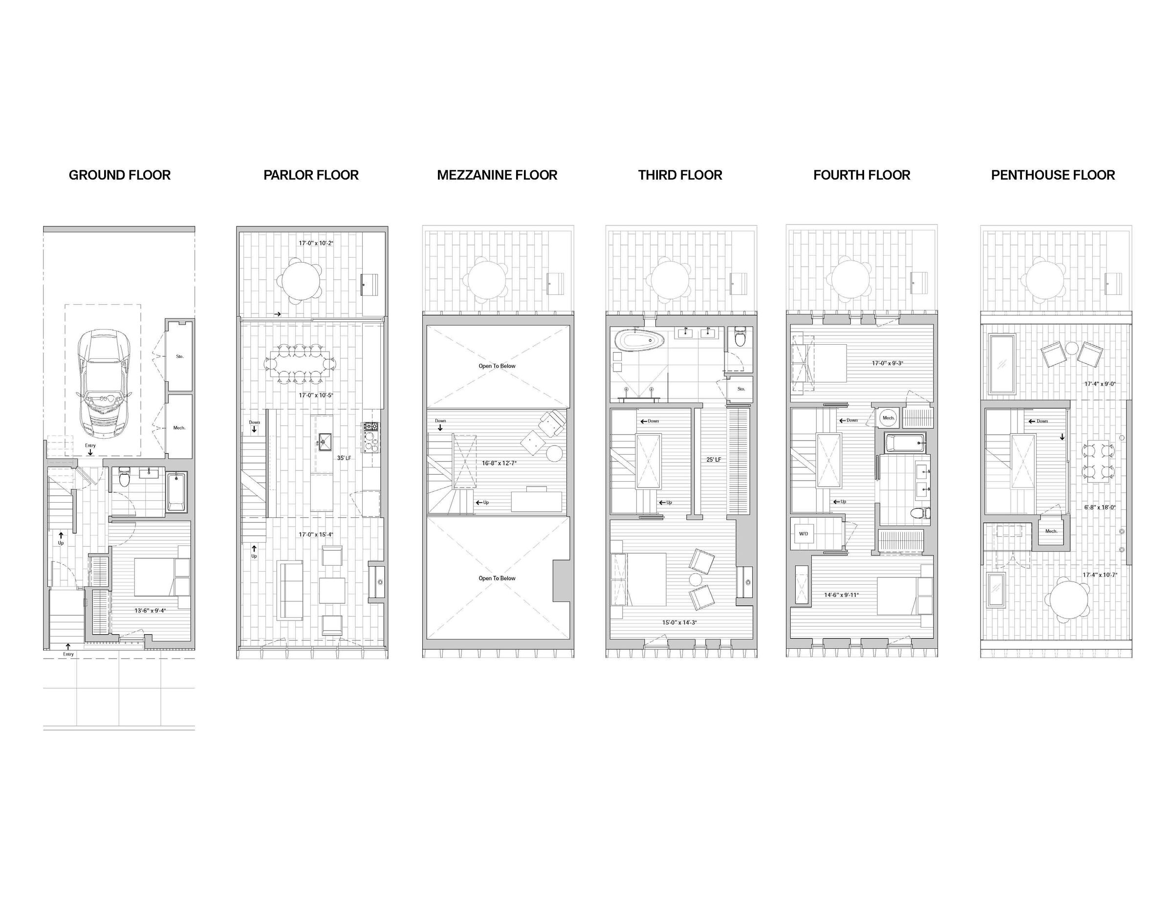 Townhouse Plans