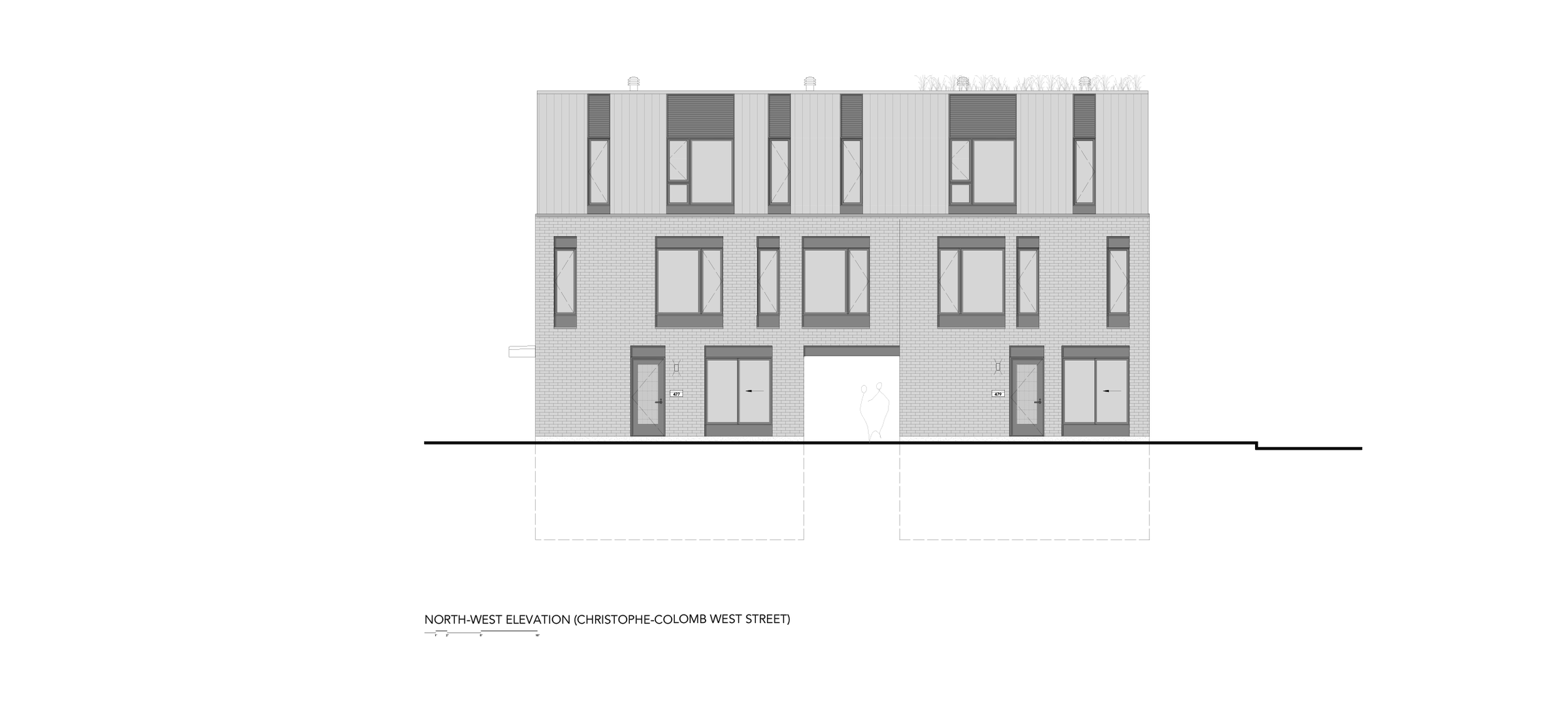 South West Elevation