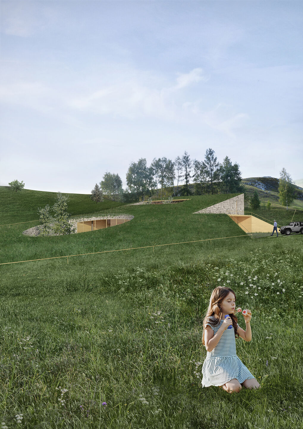 The idea was the most integrated building with the context
