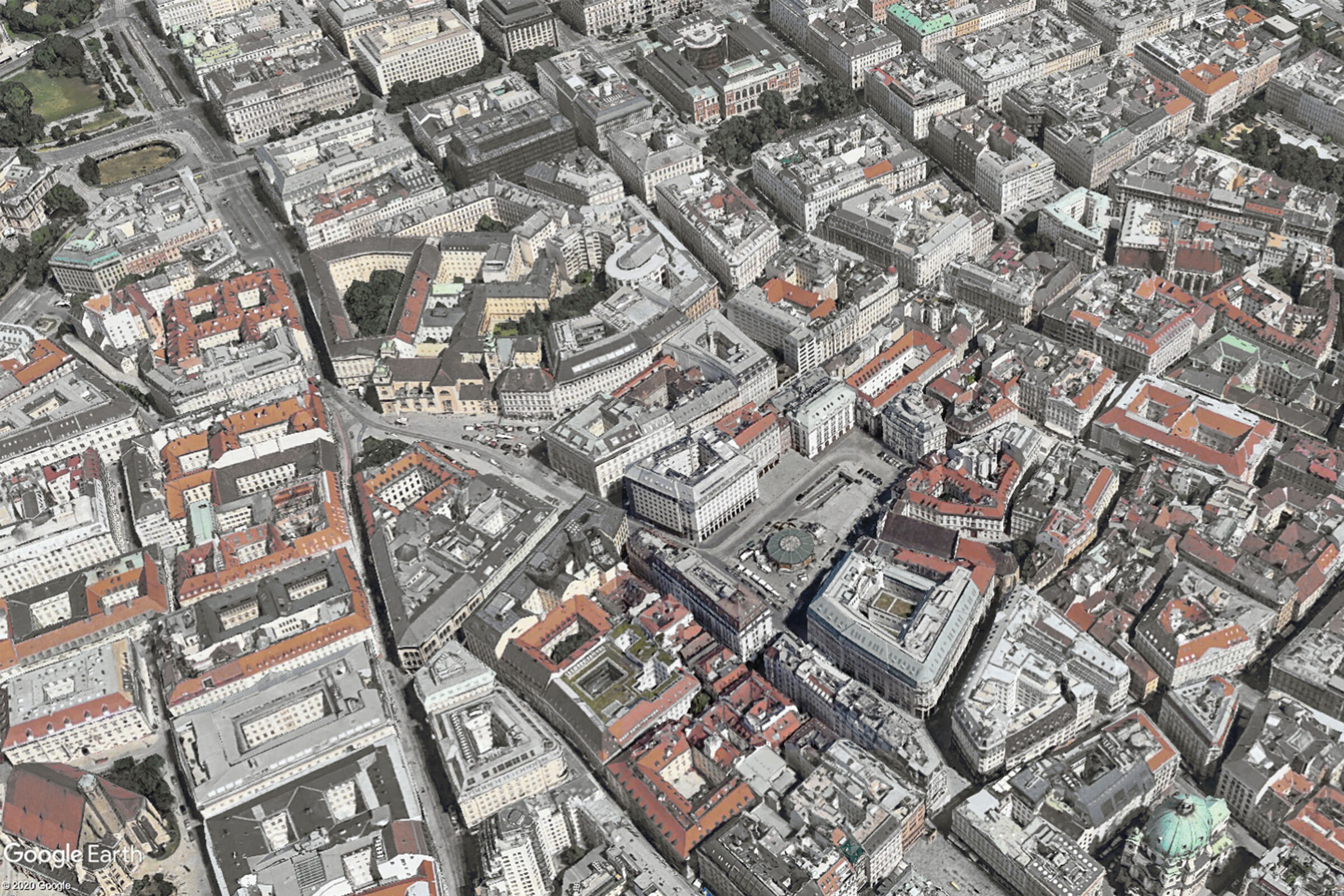 Birds eye view-Existing