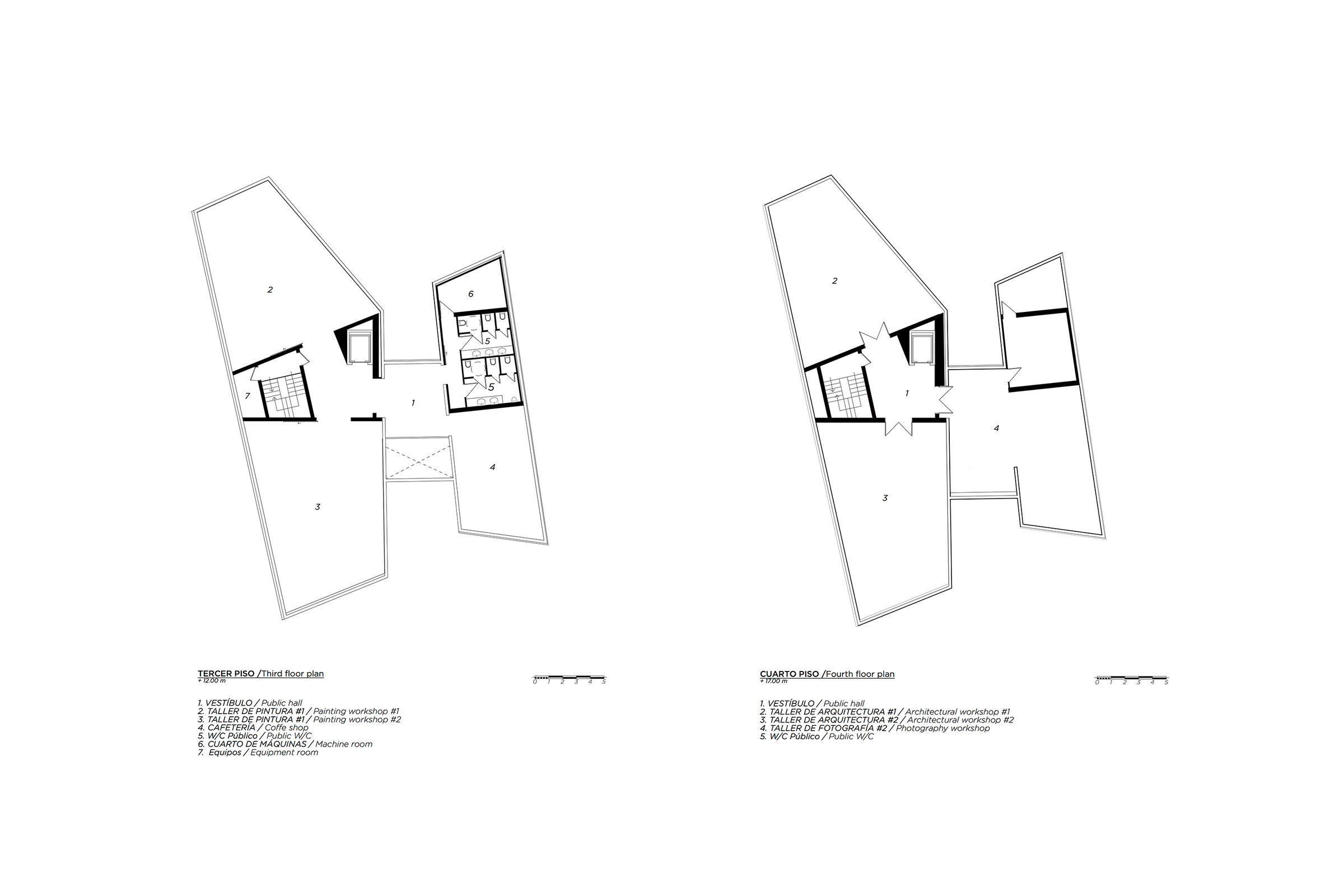 3rd floor - 4th floor