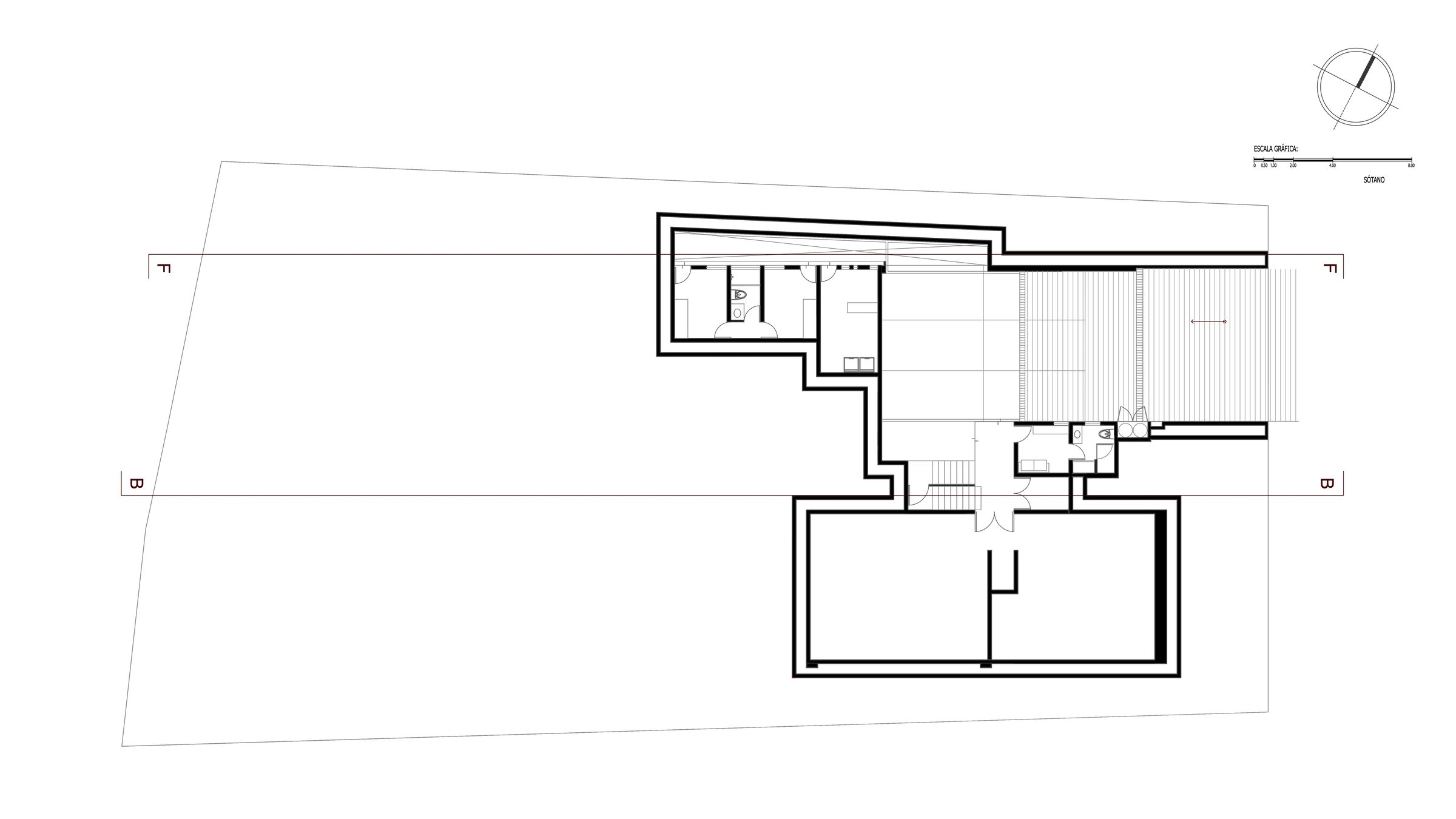 Basement floor plan