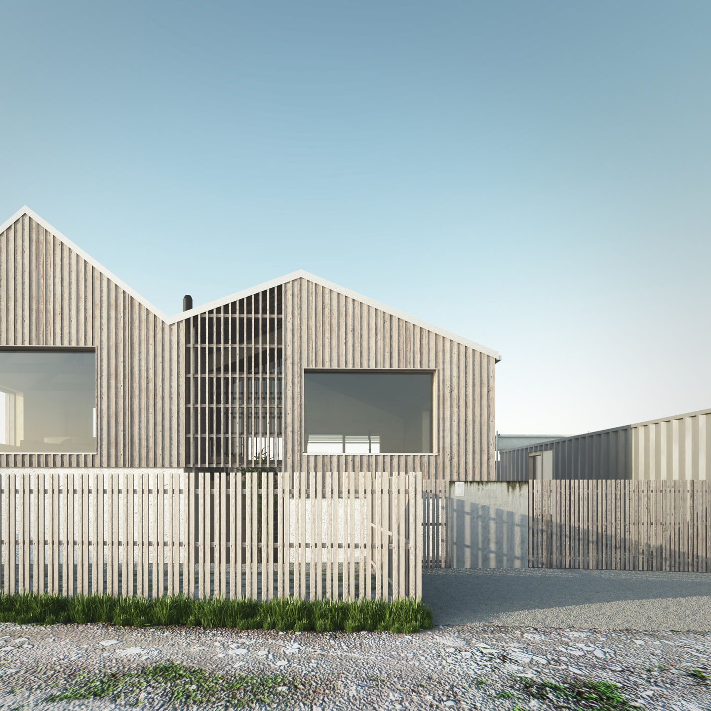 Front view visualisation