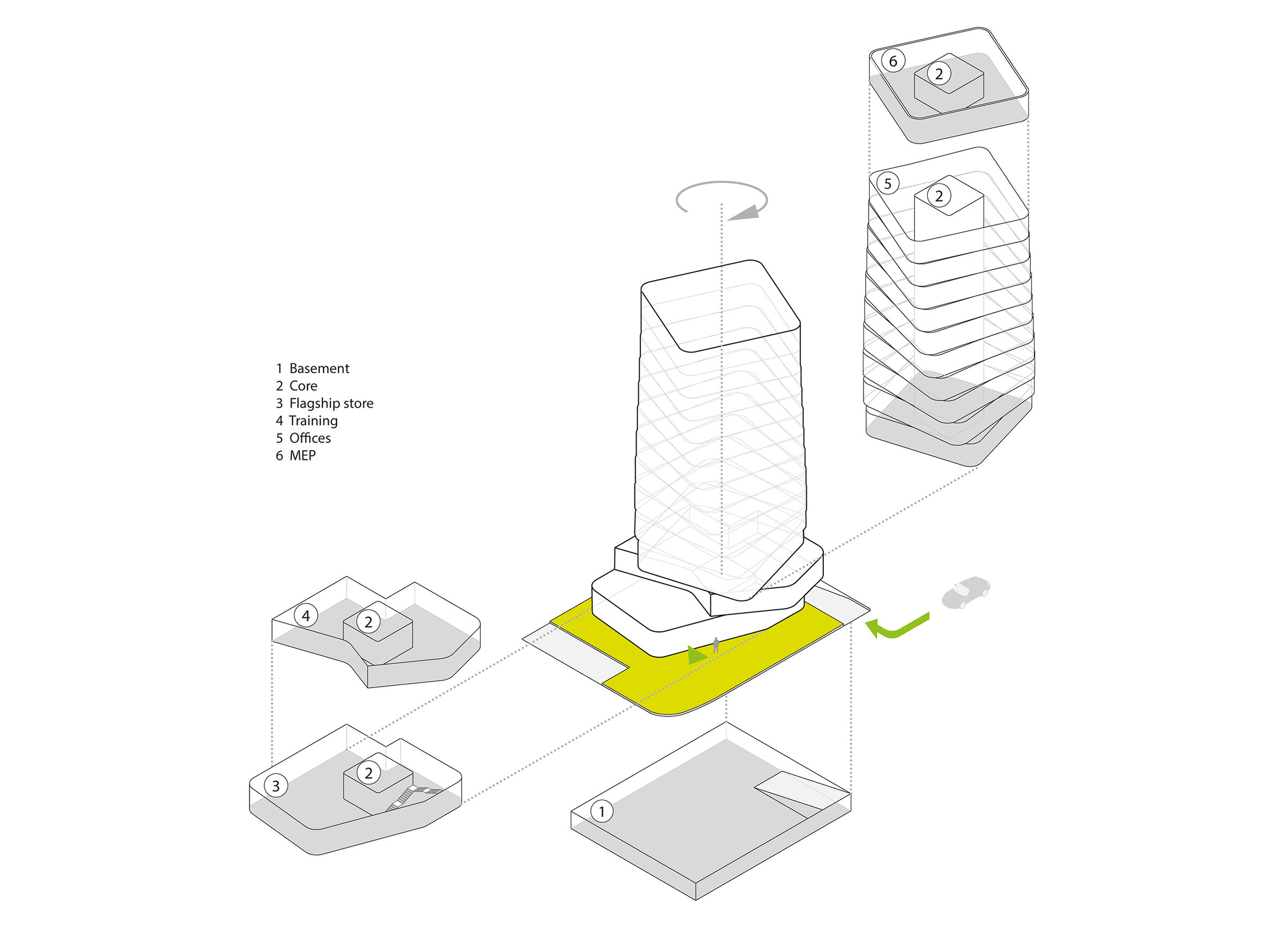 Zain Tower by AQSO