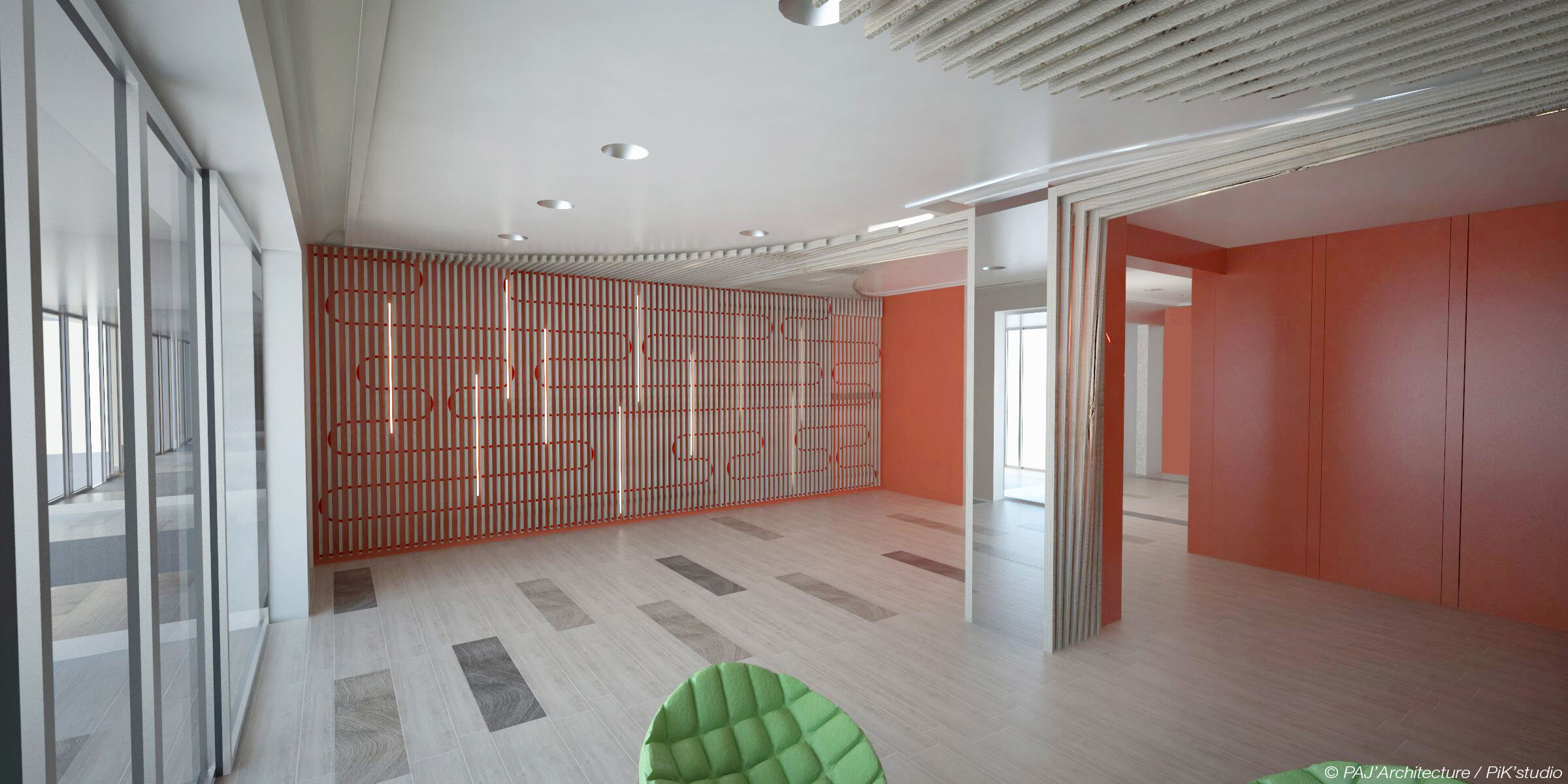 View of the lobby
